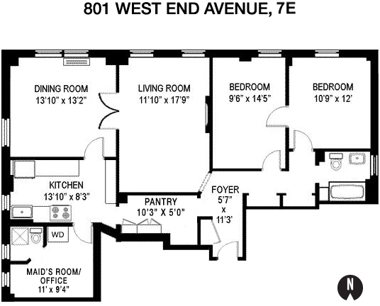 801 West End Avenue, Unit 7E Manhattan, NY 10025 - Photo 23 of 23