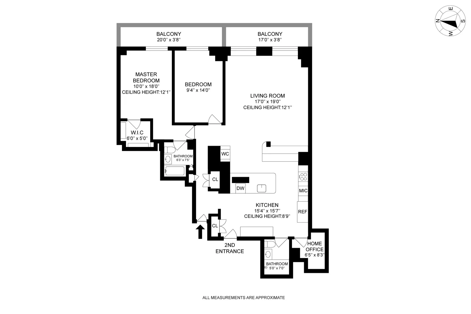 $1,595,000 | 3 Hanover Square, Unit 18HJ | Financial District