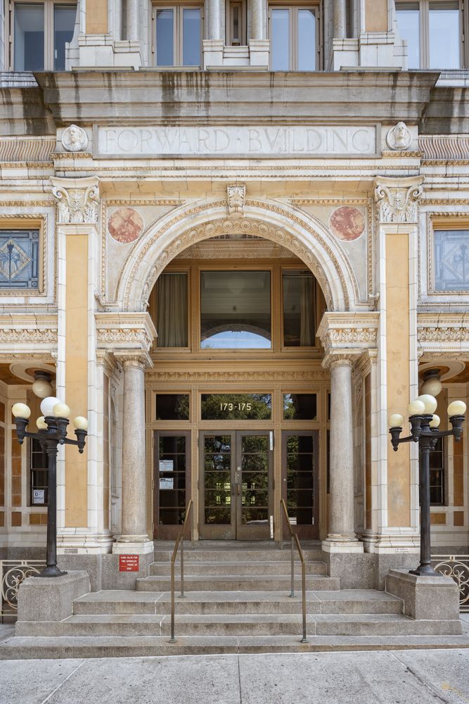 175 East Broadway, Unit 4C Manhattan, NY 10002 - Photo 11 of 14 a view of a building entrance