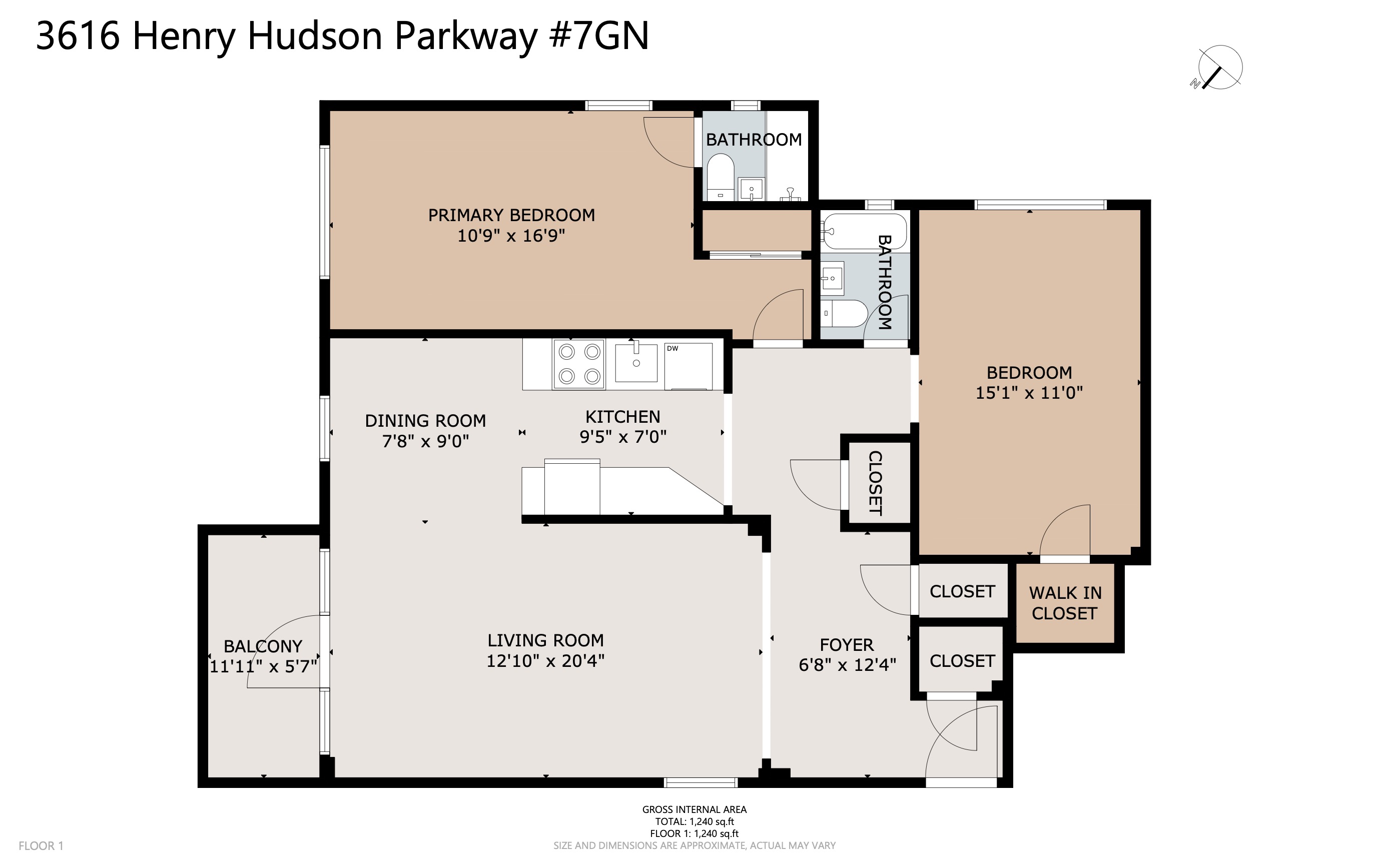3616 Henry Hudson Parkway, Unit 7GN Bronx, NY 10463 - Photo 17 of 17