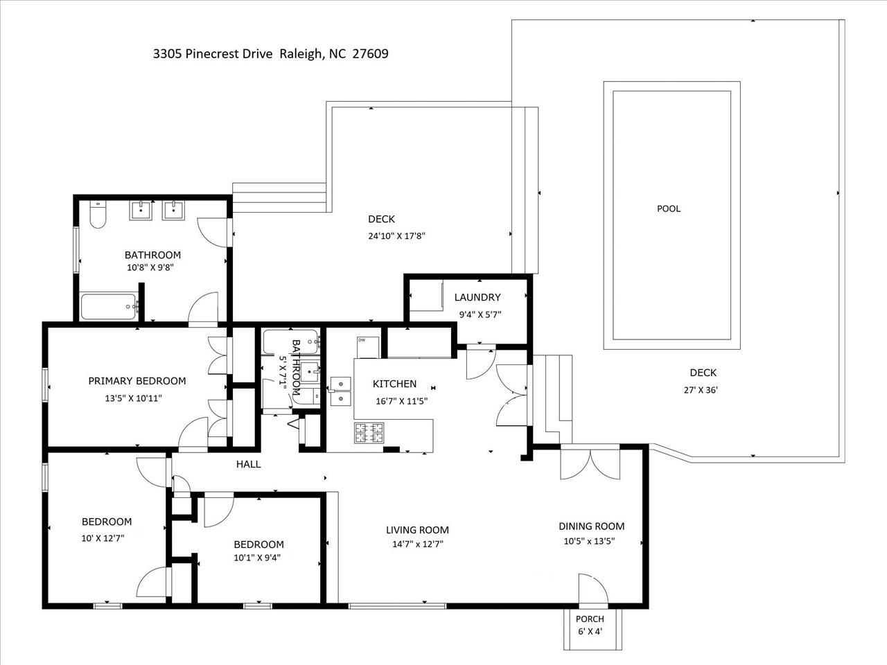 3305 Pinecrest Drive Raleigh, NC 27609 - Photo 47 of 47
