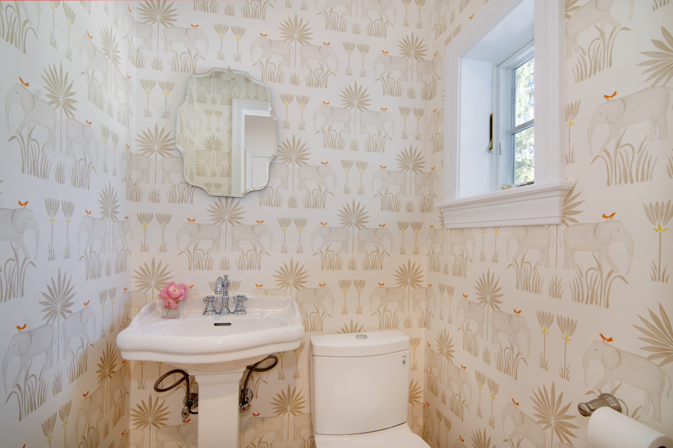 41 Harris Road Katonah, NY 10536 - Photo 19 of 48 a bathroom with a sink a toilet and mirror