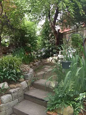 119 Gates Avenue, Unit 1 Brooklyn, NY 11238 - Photo 8 of 11 a backyard of a house with lots of green space