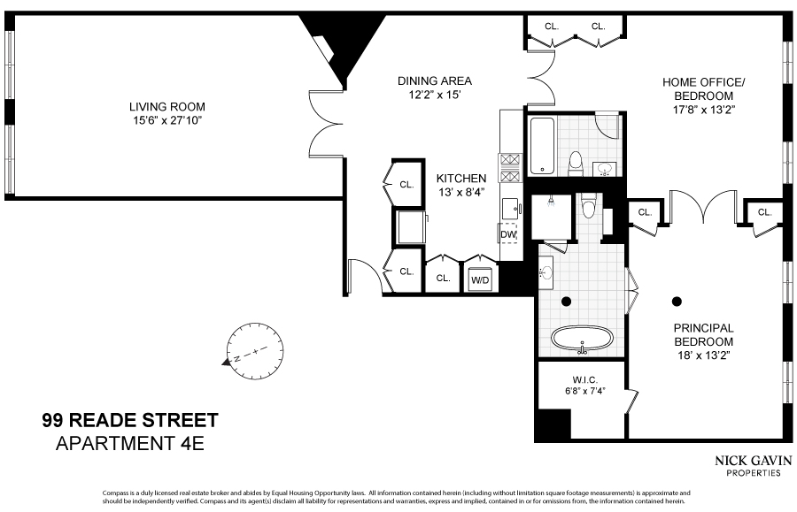 99 Reade Street, Unit 4E Manhattan, NY 10013 - Photo 9 of 9