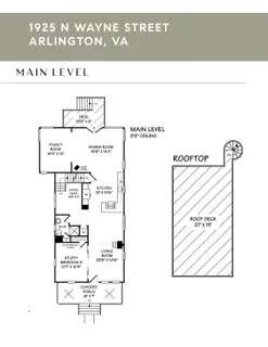 $1,775,000 | 1925 North Wayne Street, Arlington, VA 22201