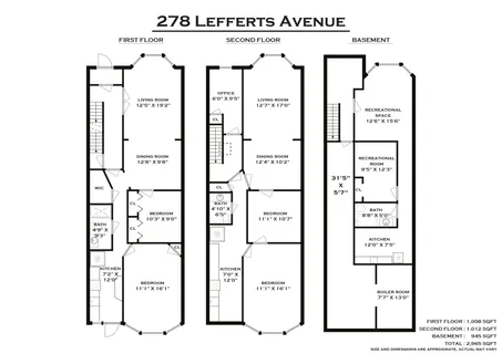 $1,850,000 | 278 Lefferts Avenue | Prospect Lefferts Gardens