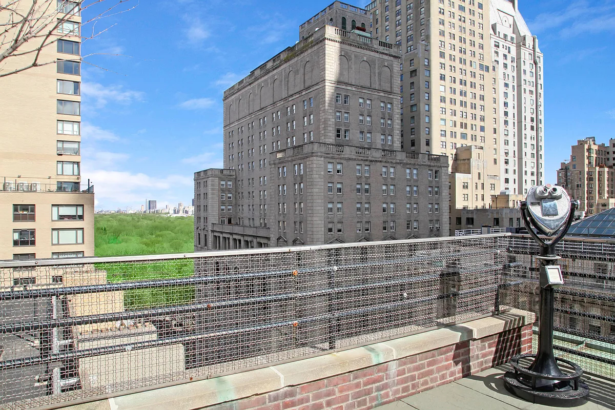 205 West 57th Street, Unit 3DB Manhattan, NY 10019 - Photo 20 of 25 a view of a building from a balcony