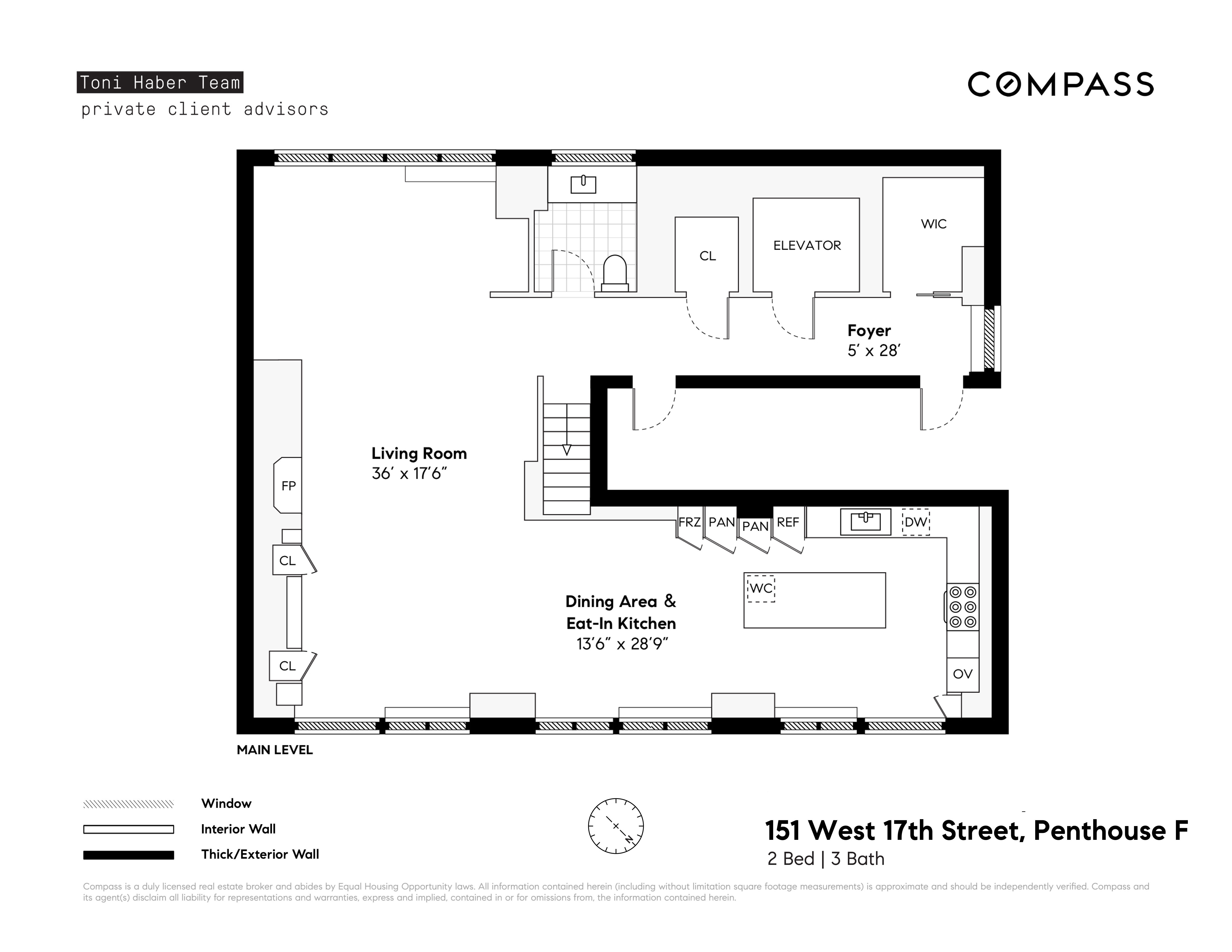 151 West 17th Street, Unit PHF-FURN Manhattan, NY 10011 - Photo 17 of 19
