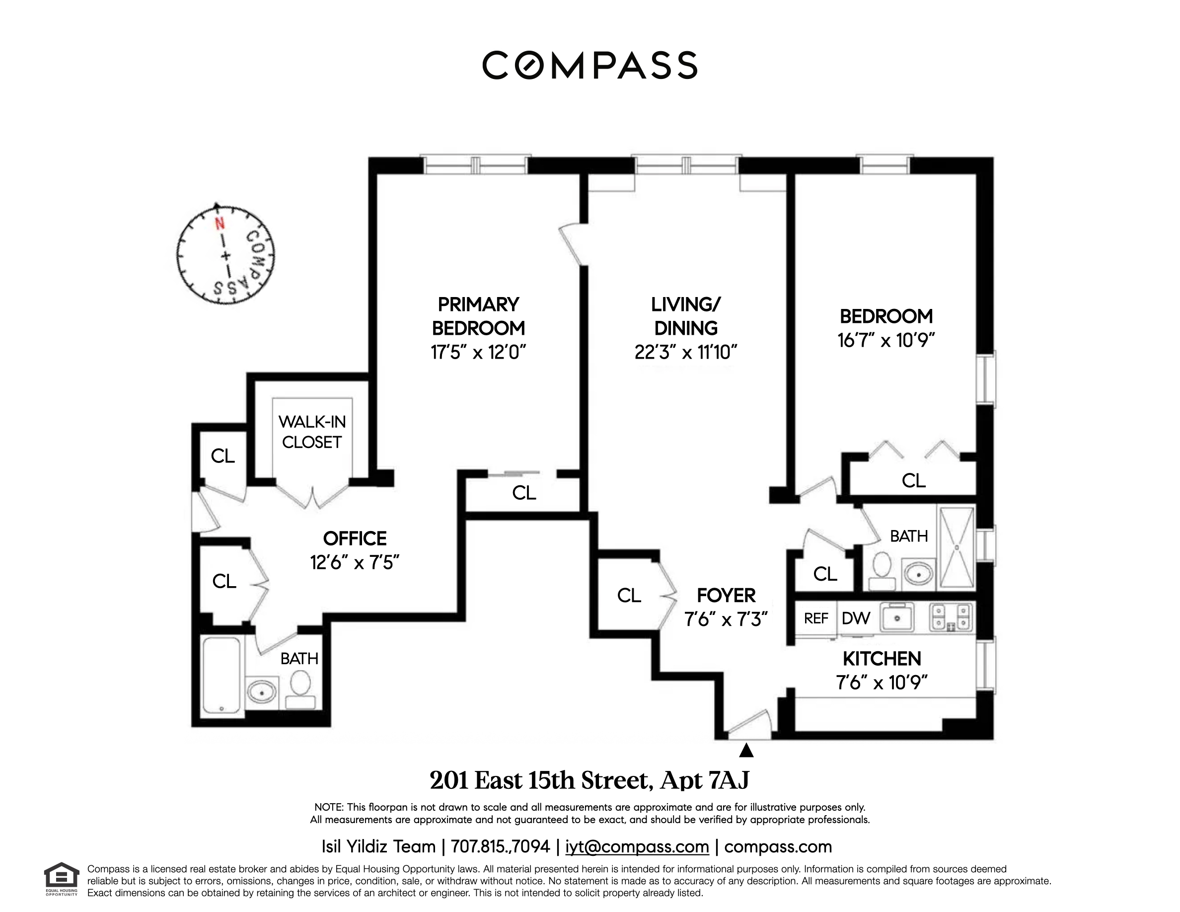 201 East 15th Street, Unit 7AJ Manhattan, NY 10003 - Photo 9 of 10 unknown