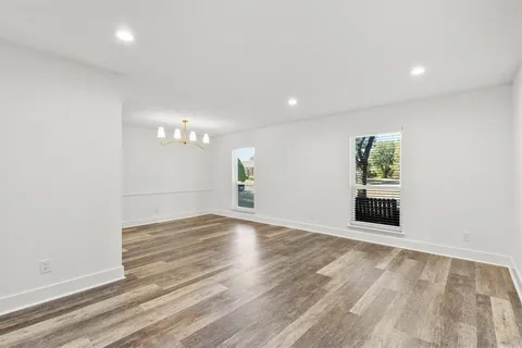 a view of empty room