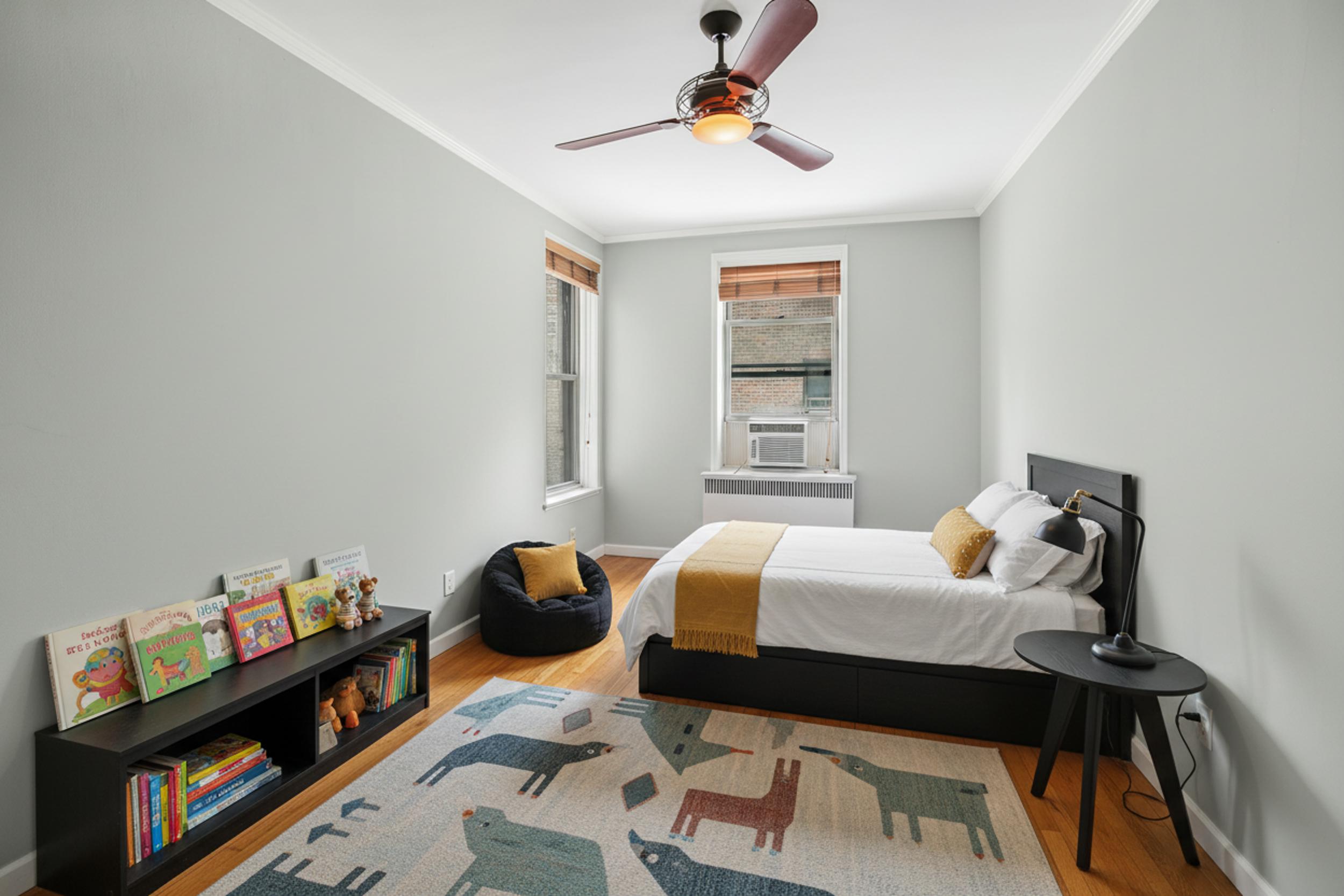 657 East 26th Street, Unit 3G Brooklyn, NY 11210 - Photo 10 of 14 a bedroom with furniture and a window