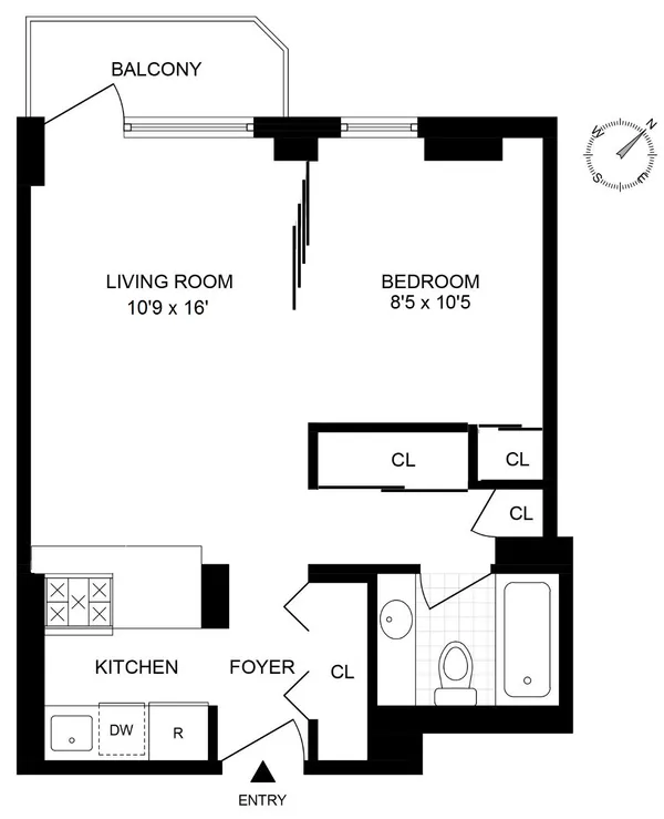 $4,600 | 50 Lexington Avenue, Unit 16B | Flatiron