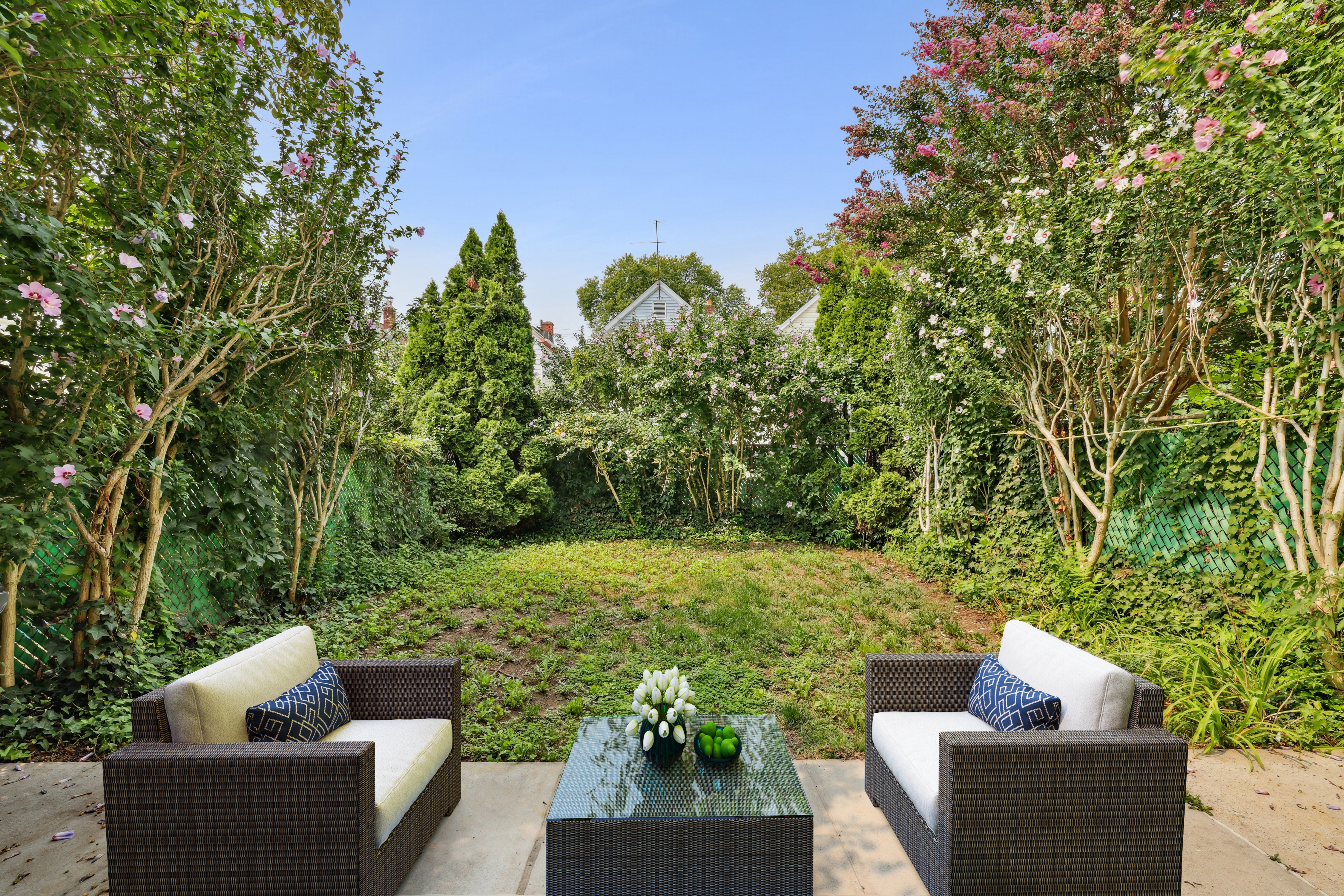 89-36 Springfield Boulevard Queens, NY 11427 - Photo 13 of 13 a view of a couches in the backyard of a house