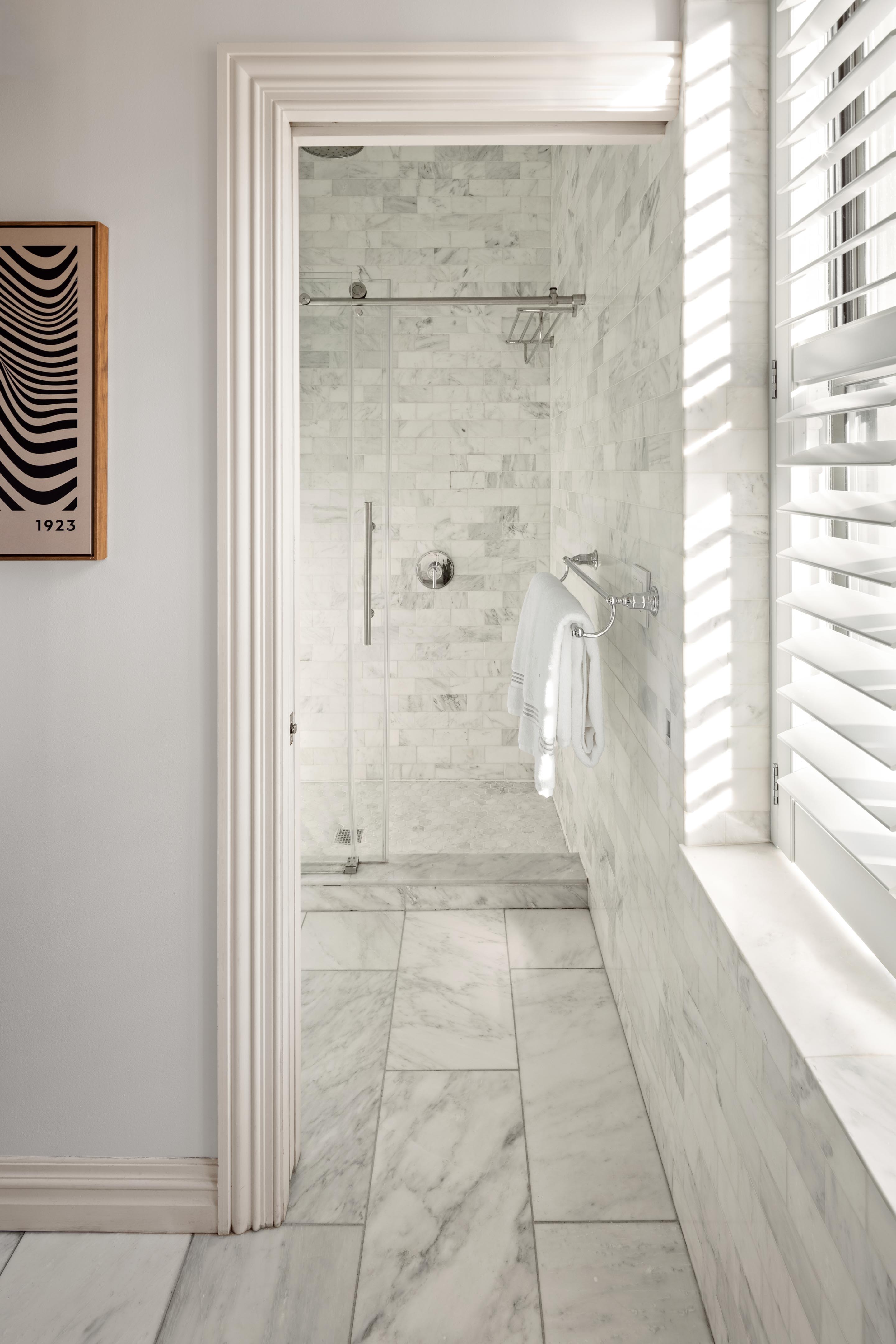 209 Clinton Street, Unit 4L Brooklyn, NY 11201 - Photo 10 of 17 a bathroom with a shower