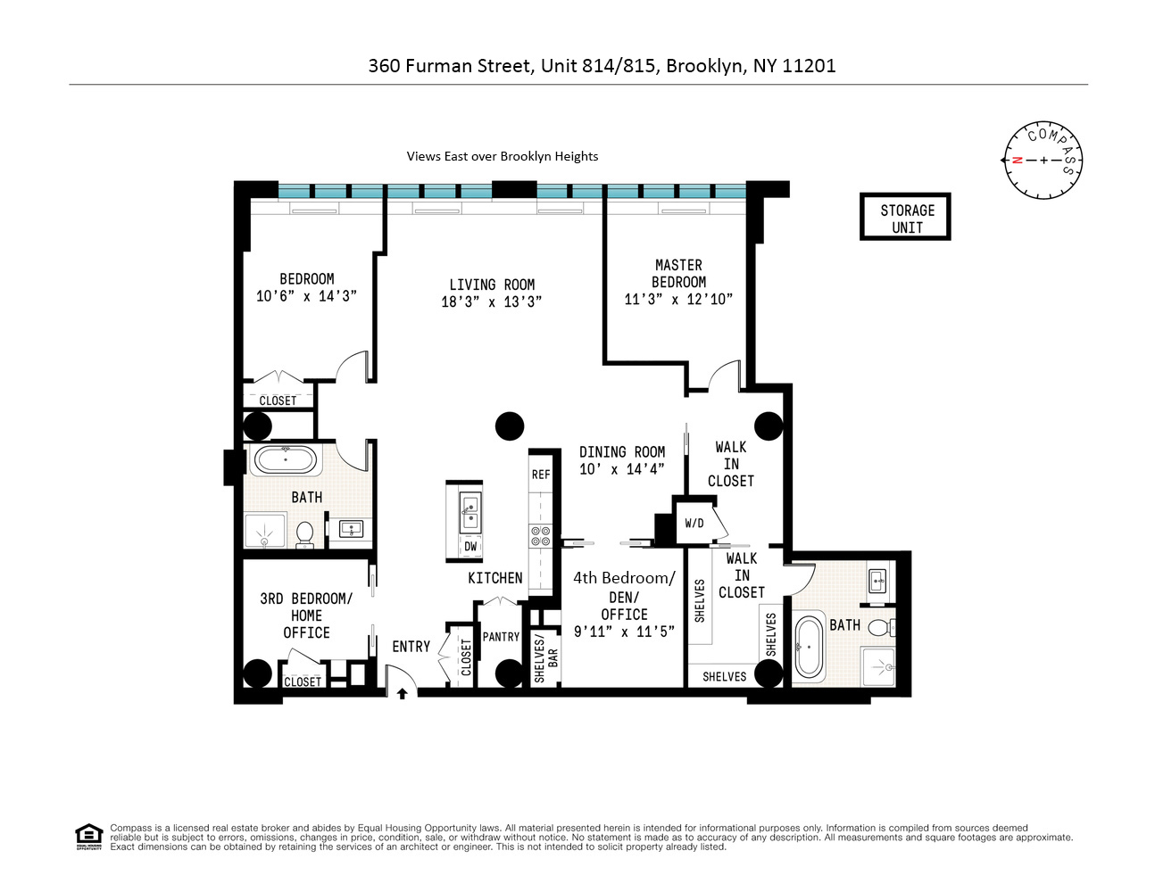 360 Furman Street, Unit 814/815 Brooklyn, NY 11201 - Photo 40 of 42