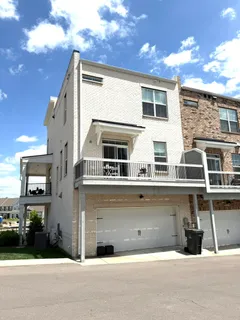 a house view with a outdoor space