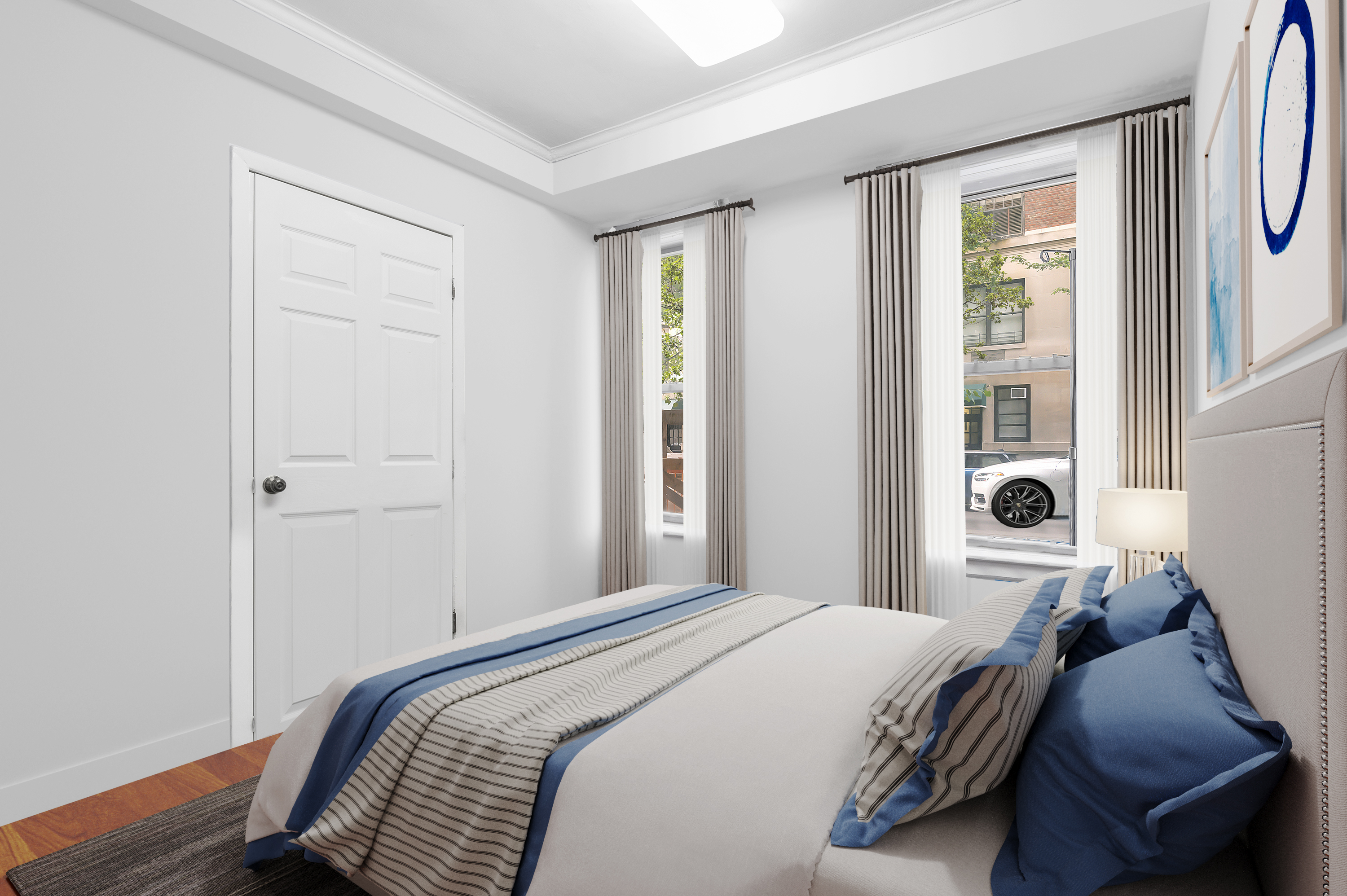 975 Park Avenue, Unit 1CD Manhattan, NY 10028 - Photo 5 of 14 a bedroom with bed and window