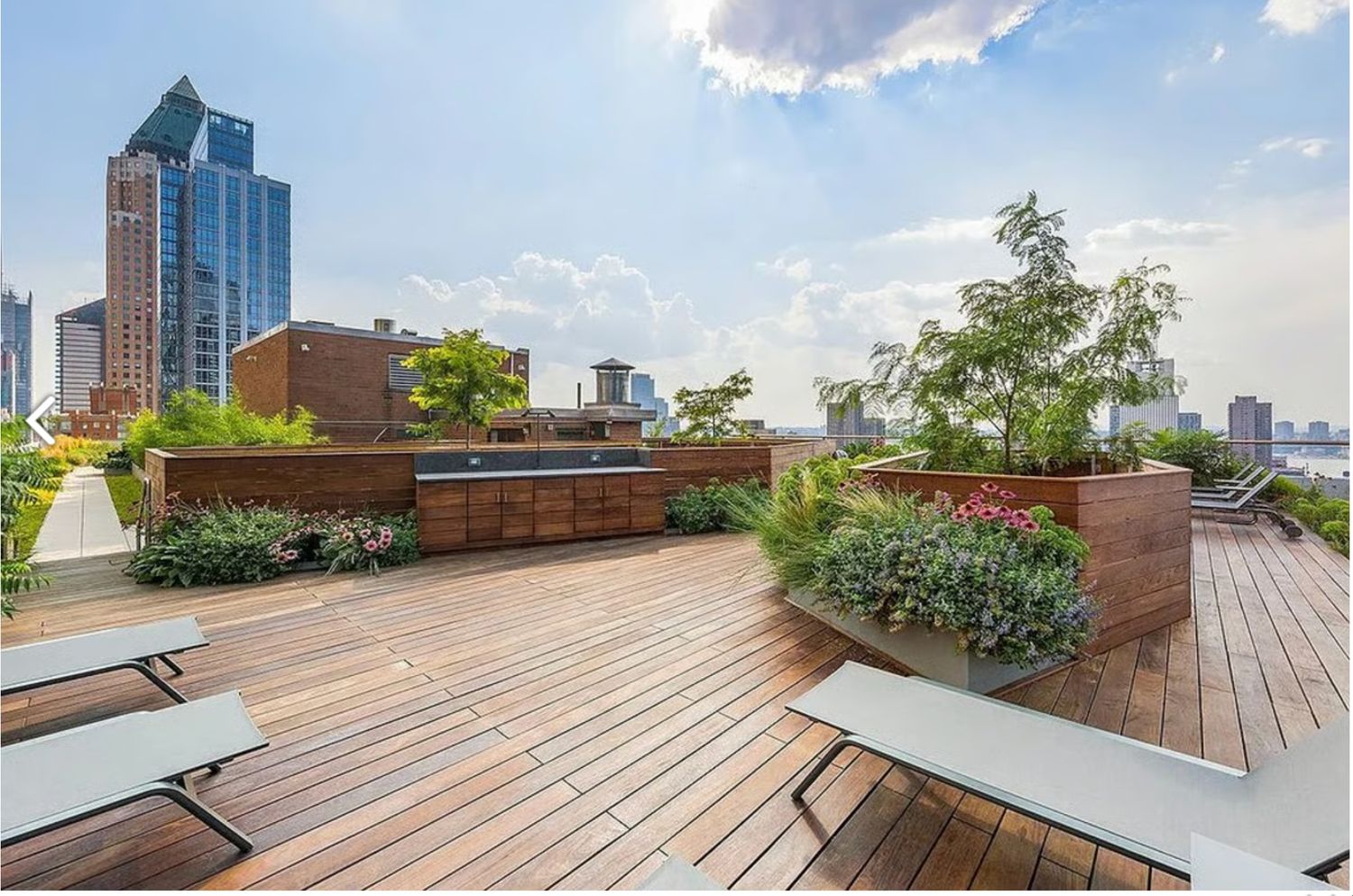 301 West 53rd Street, Unit 21B Manhattan, NY 10019 - Photo 13 of 20 a view of a terrace with sitting space