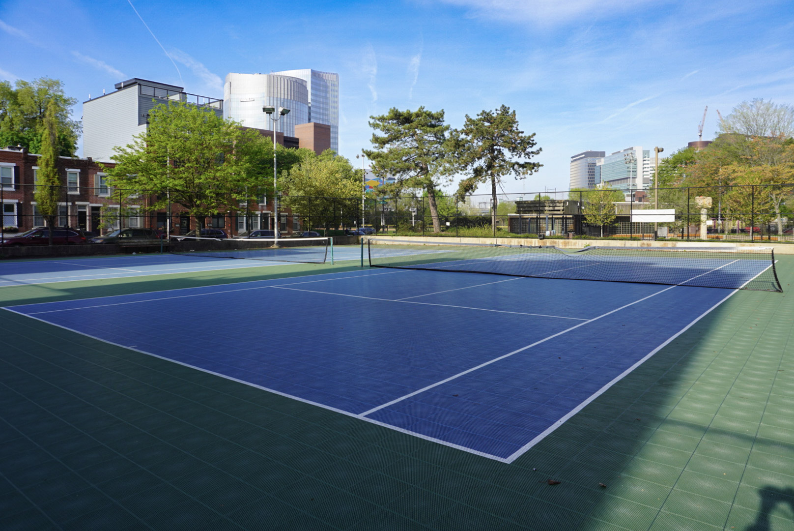 2420 Manning Street Philadelphia, PA 19103 - Photo 20 of 25 a view of a tennis court