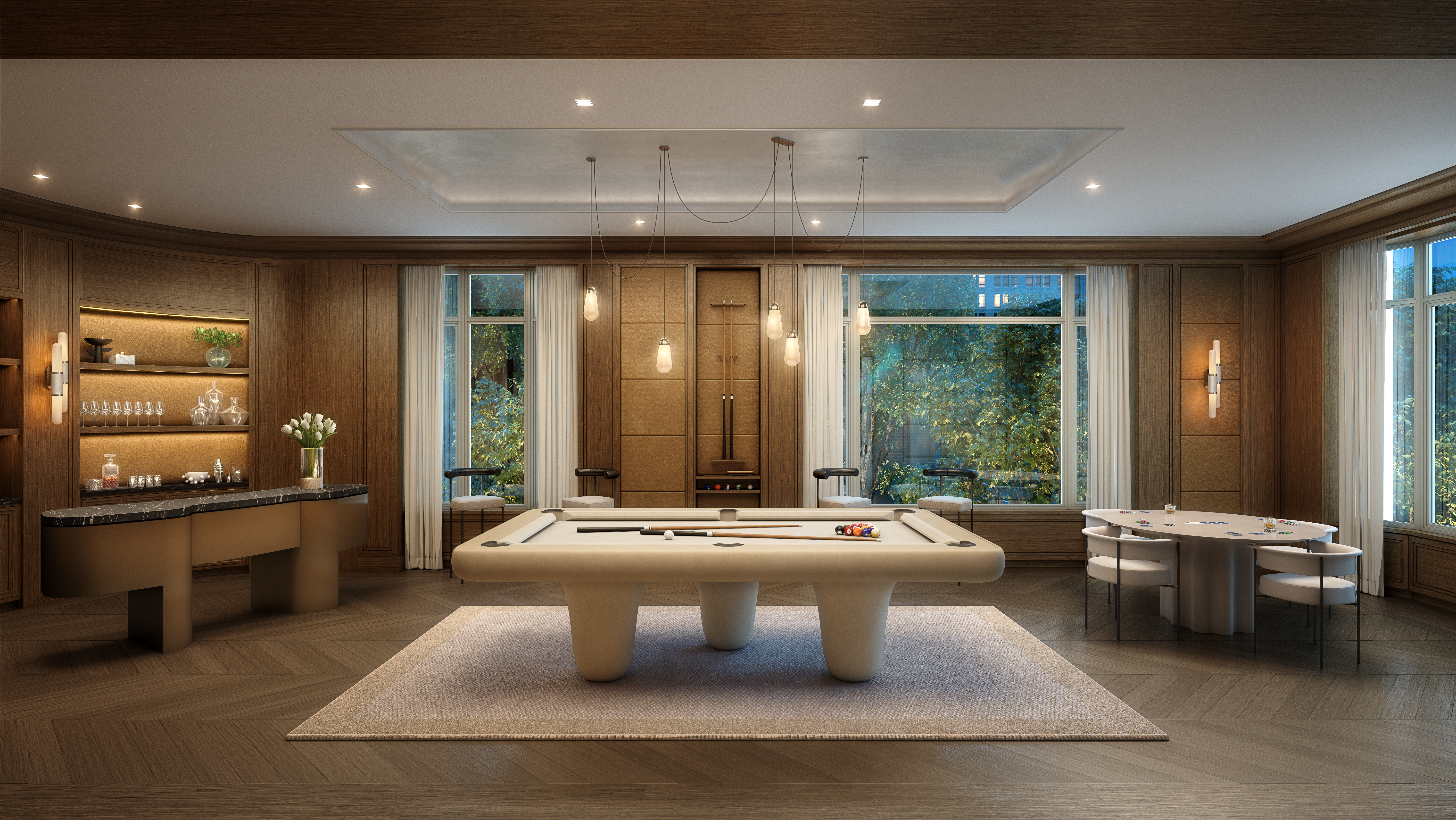 211 West 84th Street, Unit 5D Manhattan, NY 10024 - Photo 24 of 28 a living room with furniture and large windows