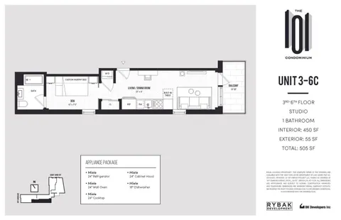 $849,000 | 101 East 2nd Street, Unit 3C | East Village