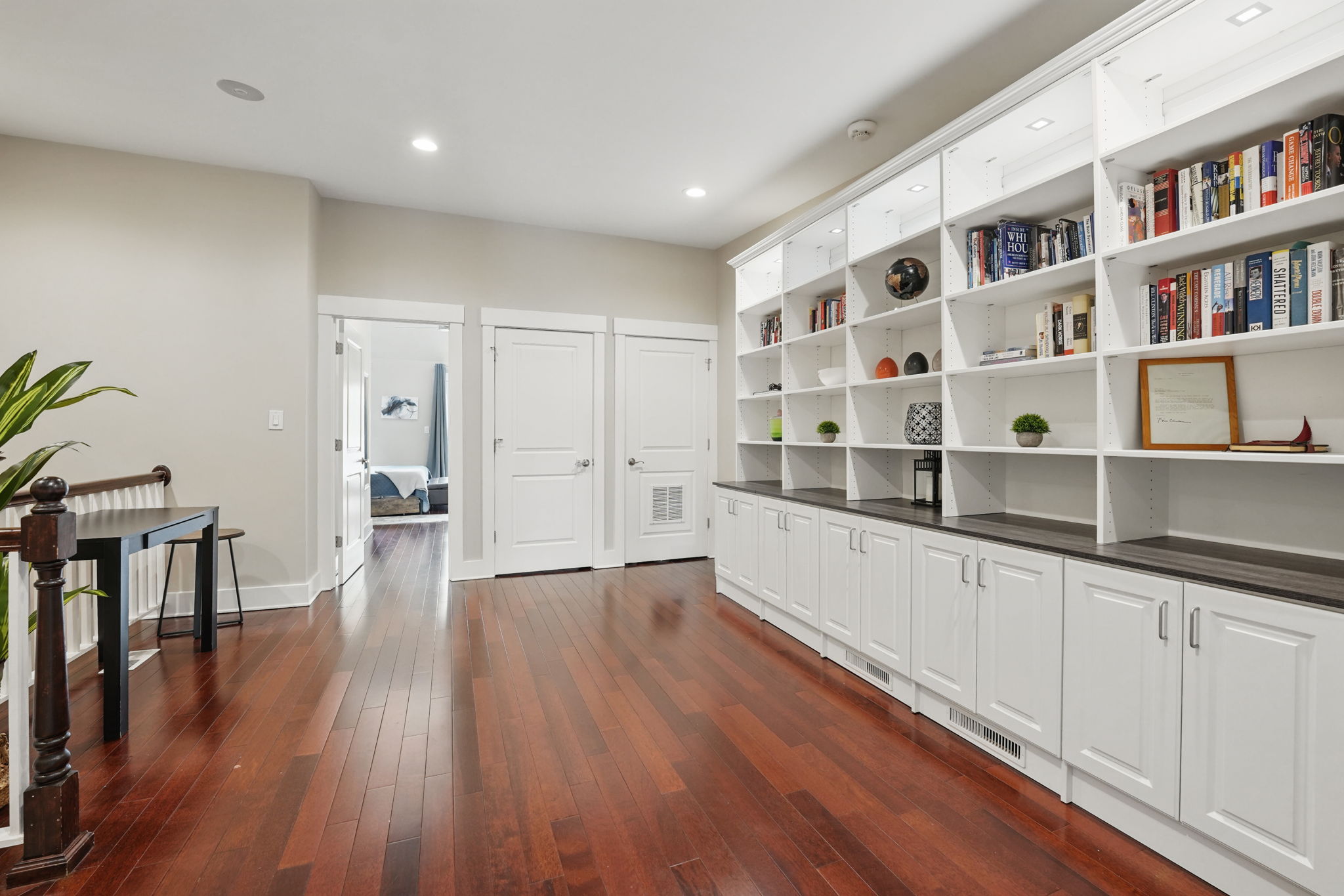 28 Q Street Northeast, Unit 2 Washington, DC 20002 - Photo 18 of 41 a hallway with cabinets