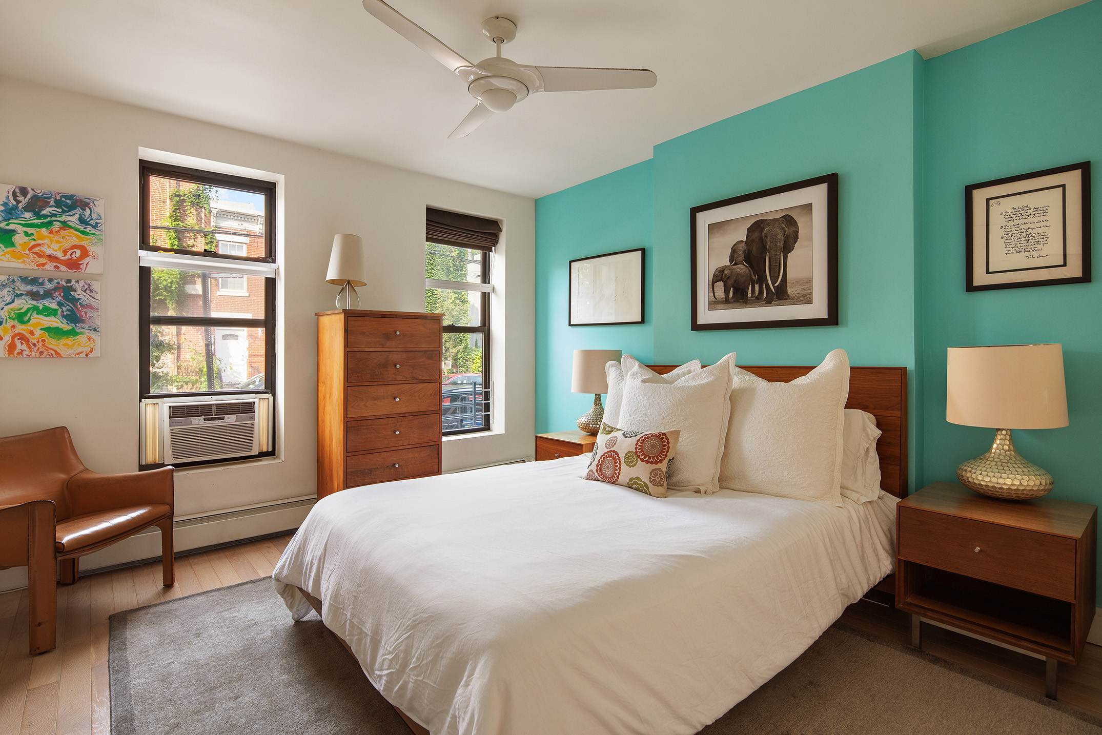 114 Pioneer Street Brooklyn, NY 11231 - Photo 6 of 17 a bedroom with bed and a window