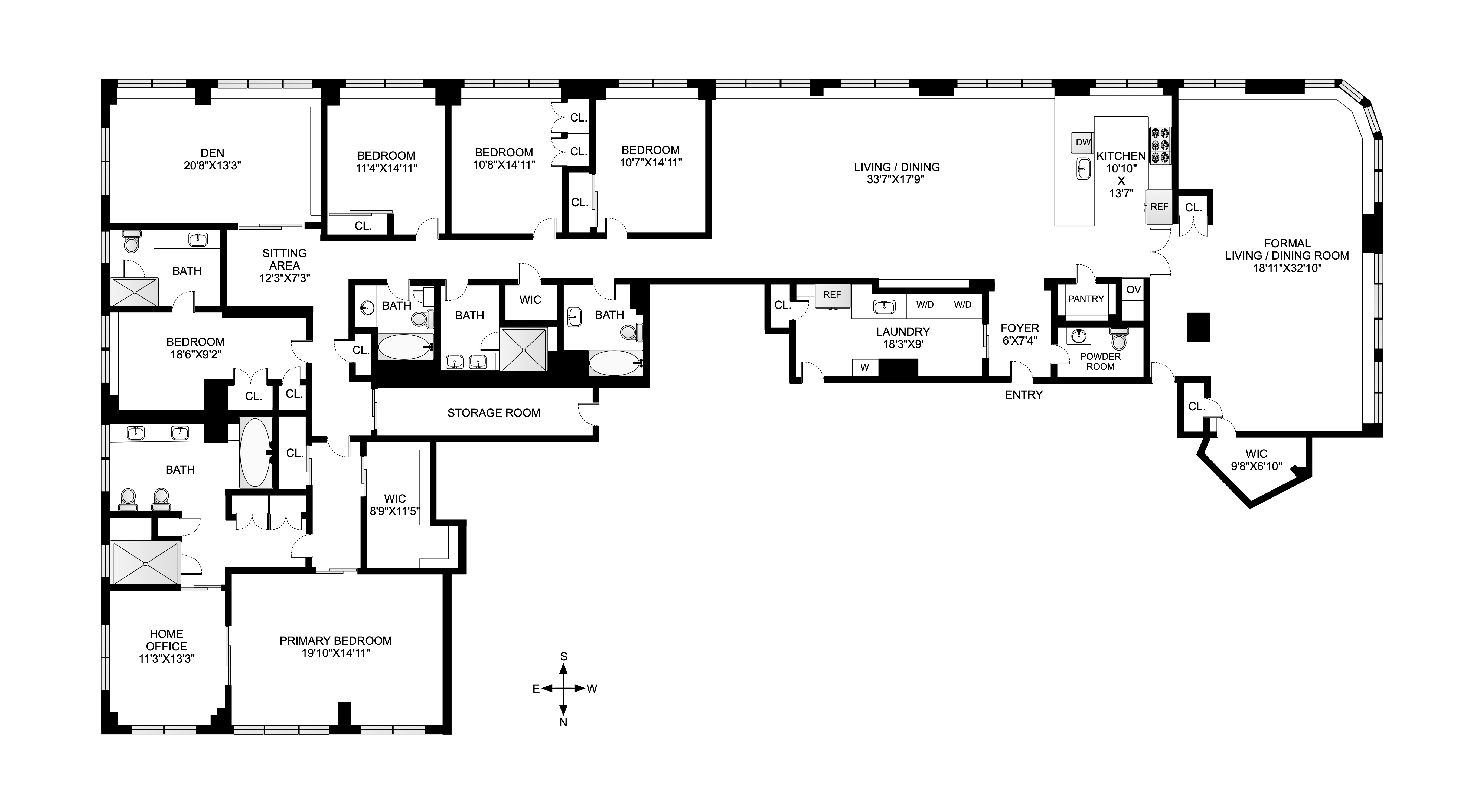 30 West 63rd Street, Unit 28D Manhattan, NY 10023 - Photo 41 of 41