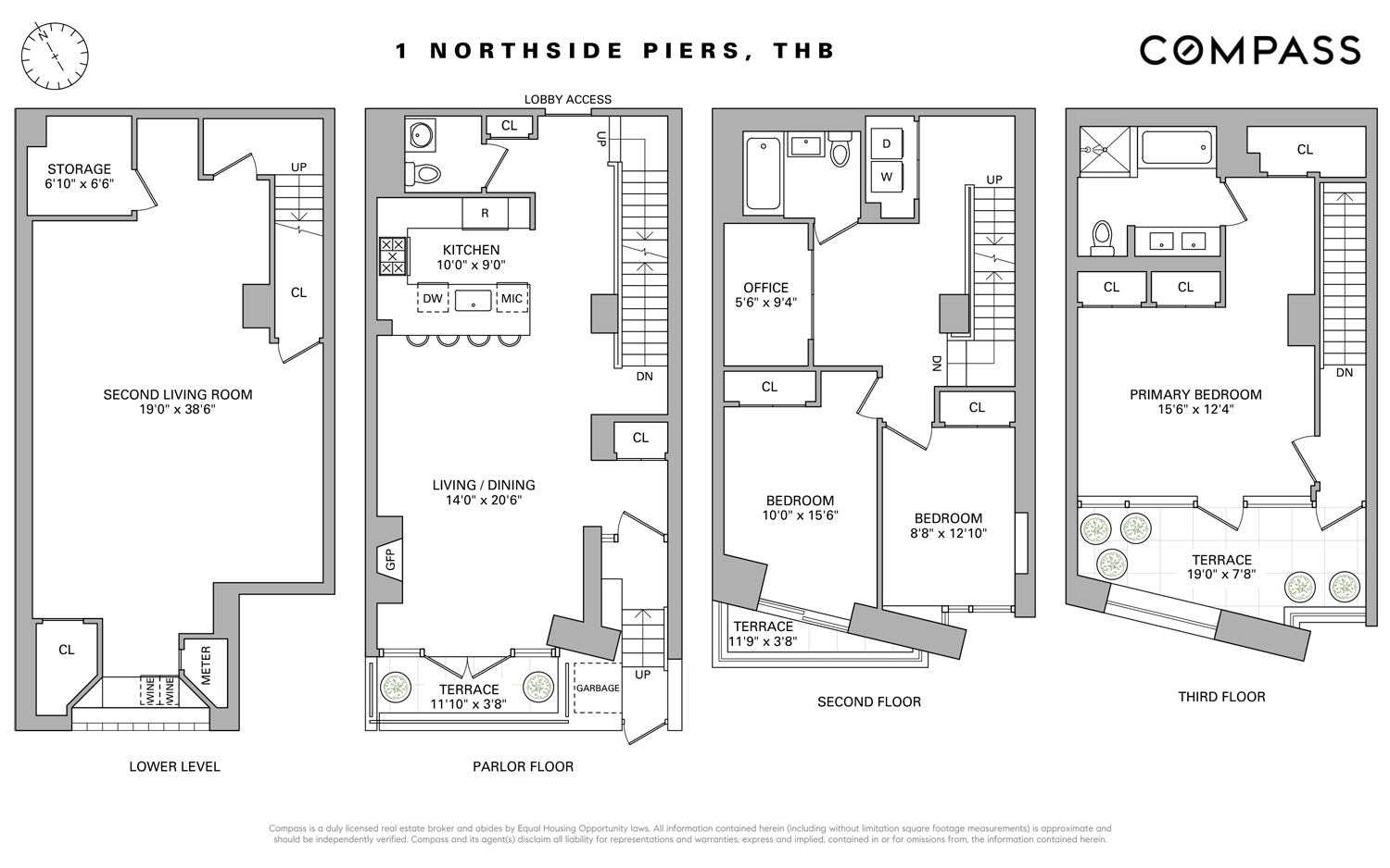 1 Northside Piers, Unit THB Brooklyn, NY 11249 - Photo 16 of 16