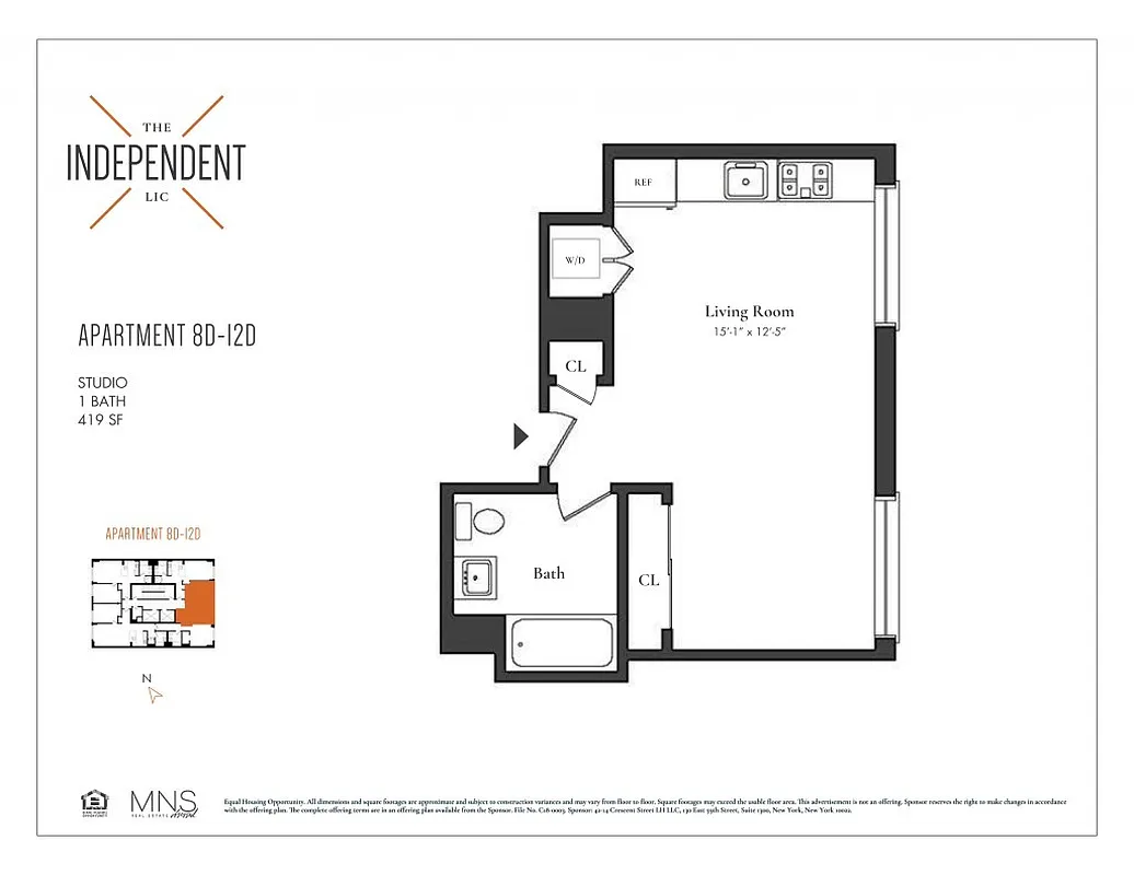 42-14 Crescent Street, Unit 9D Queens, NY 11101 - Photo 6 of 6 a picture of a park