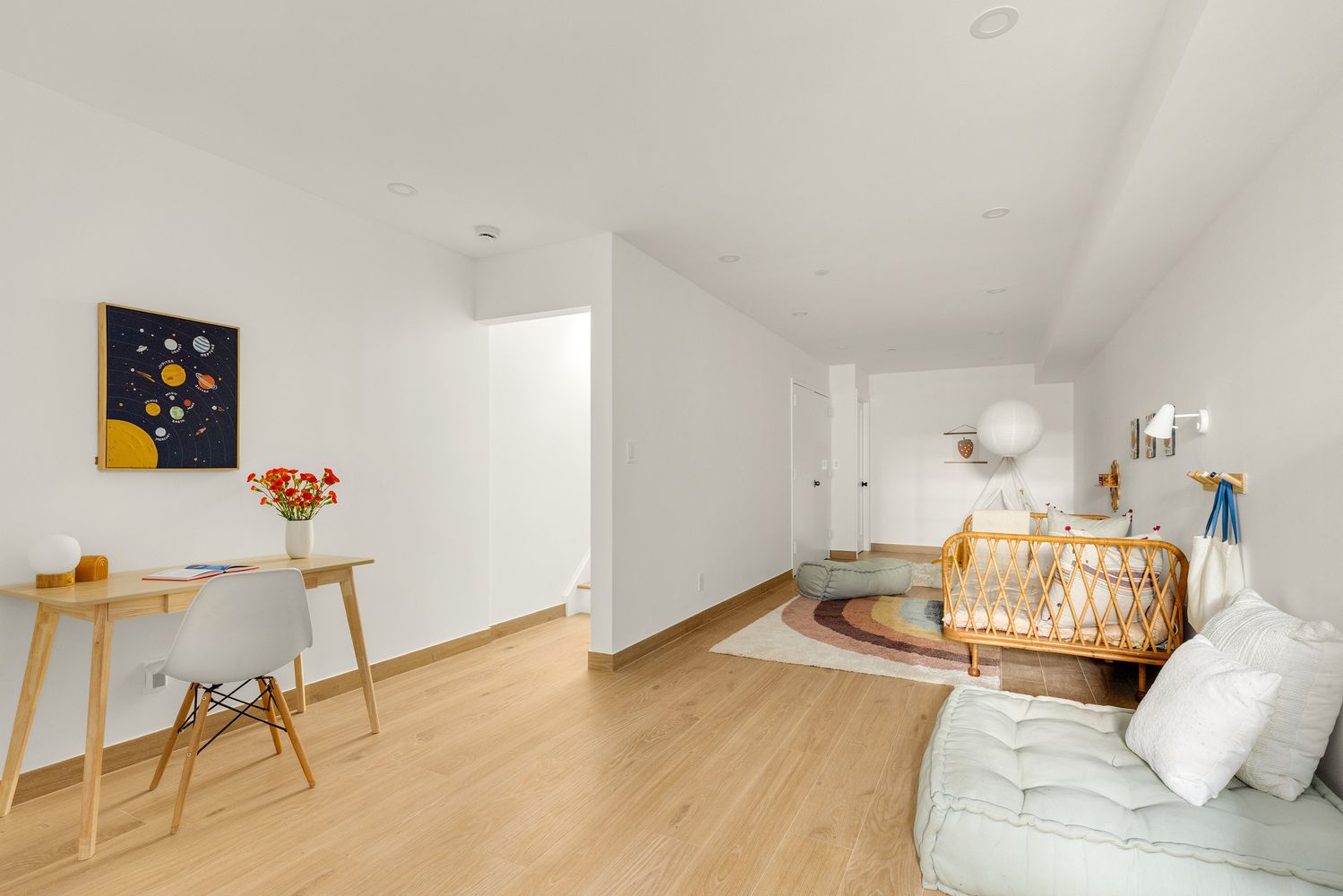 578 20th Street Brooklyn, NY 11218 - Photo 18 of 24 a living room with furniture and a dining table