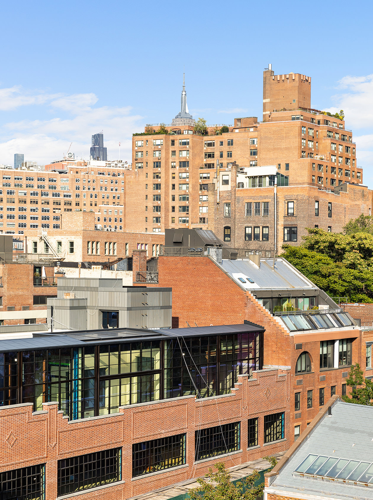 380 West 12th Street, Unit 6CD Manhattan, NY 10014 - Photo 16 of 19 a view of a large building with a city view