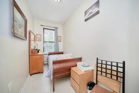 a room with furniture and a window