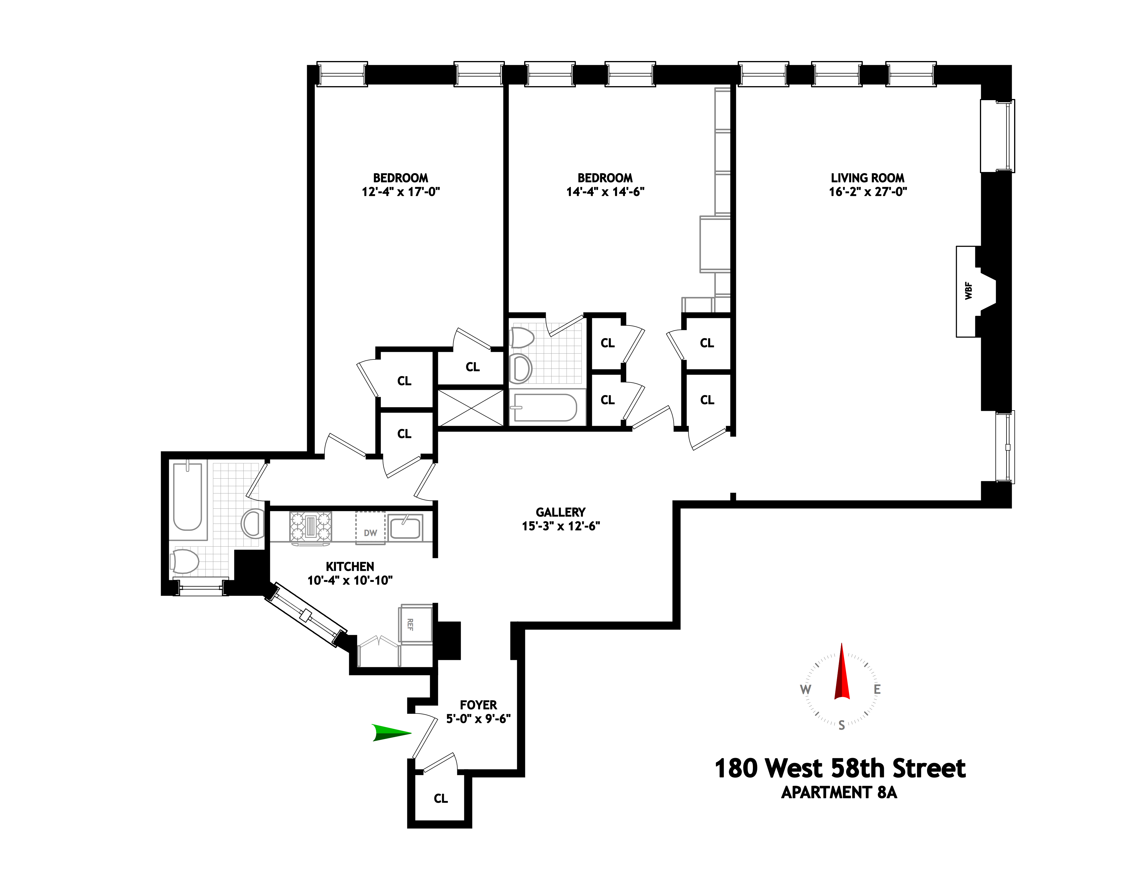 180 West 58th Street, Unit 8A Manhattan, NY 10019 - Photo 13 of 13