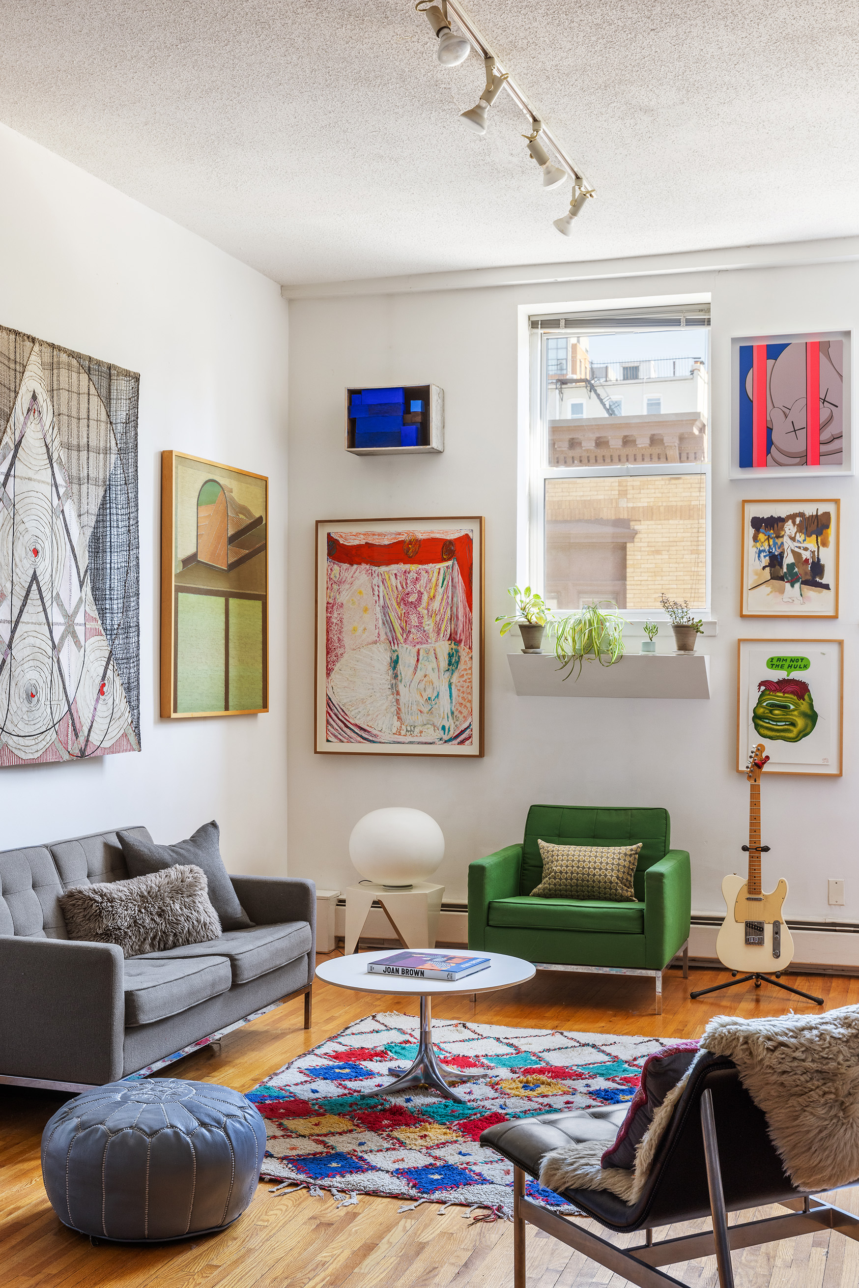 120 Boerum Place, Unit 2E Brooklyn, NY 11201 - Photo 3 of 13 a living room with furniture and a window