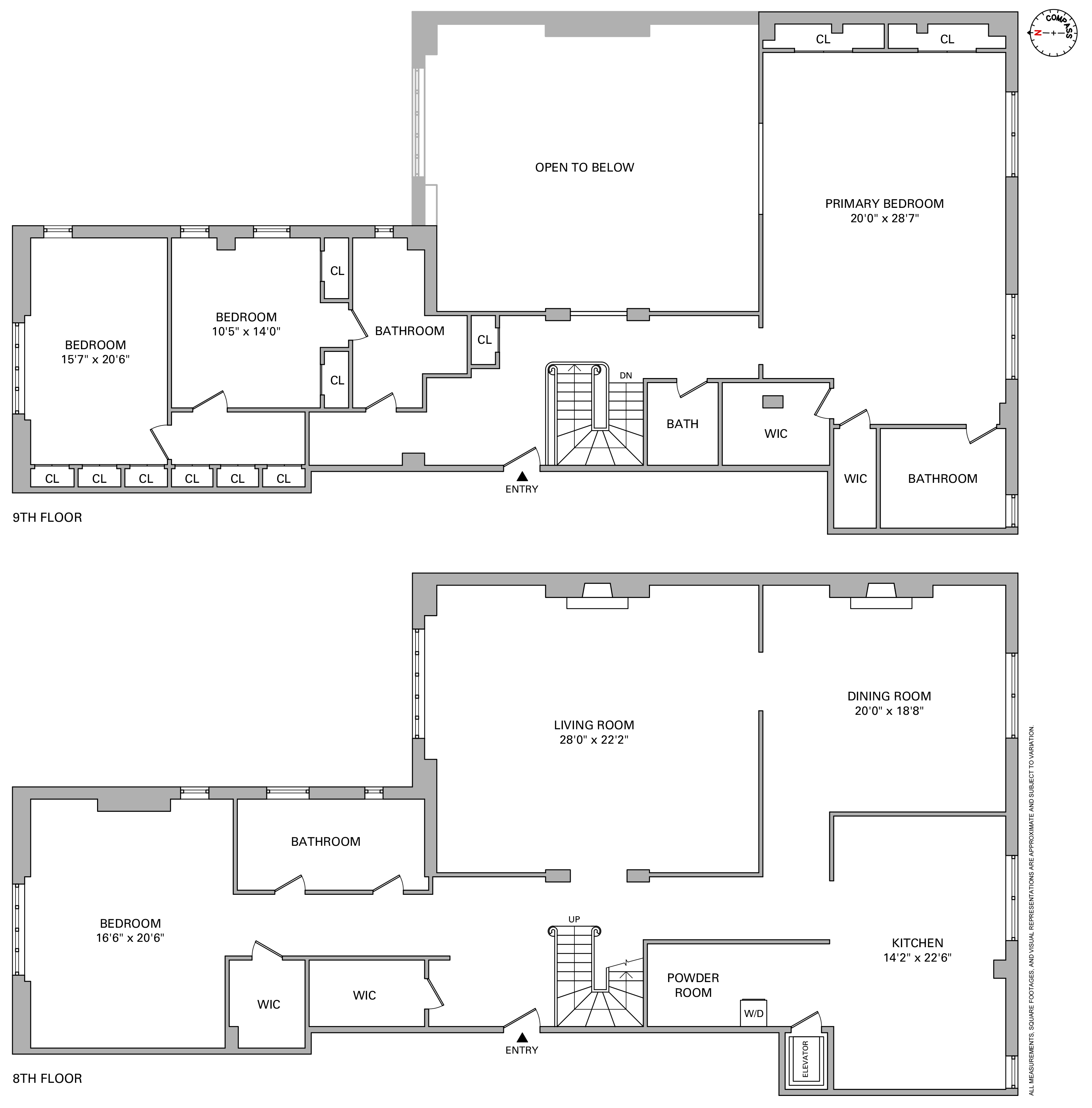 131 East 66th Street, Unit 8EF/9EF Manhattan, NY 10065 - Photo 4 of 4 a picture of a black and white photo