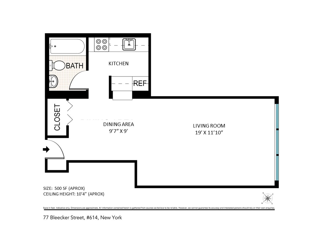 77 Bleecker Street, Unit 614 Manhattan, NY 10012 - Photo 6 of 6