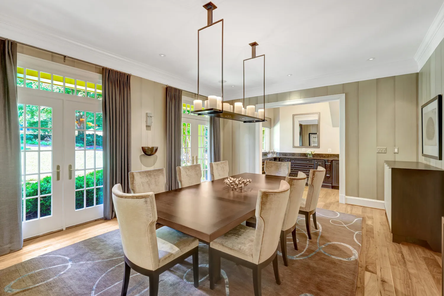 a bathroom with a sink a mirror and shower
