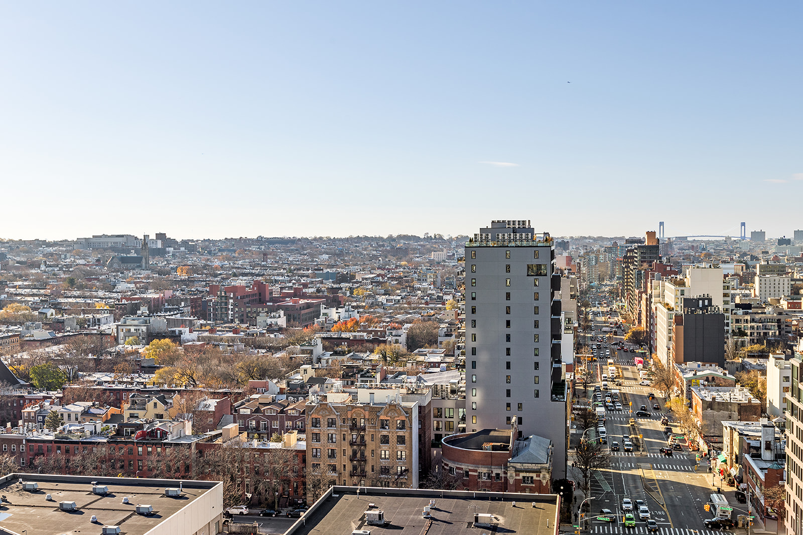 1 Hanson Place, Unit 16F Brooklyn, NY 11243 - Photo 4 of 15 an aerial view of city