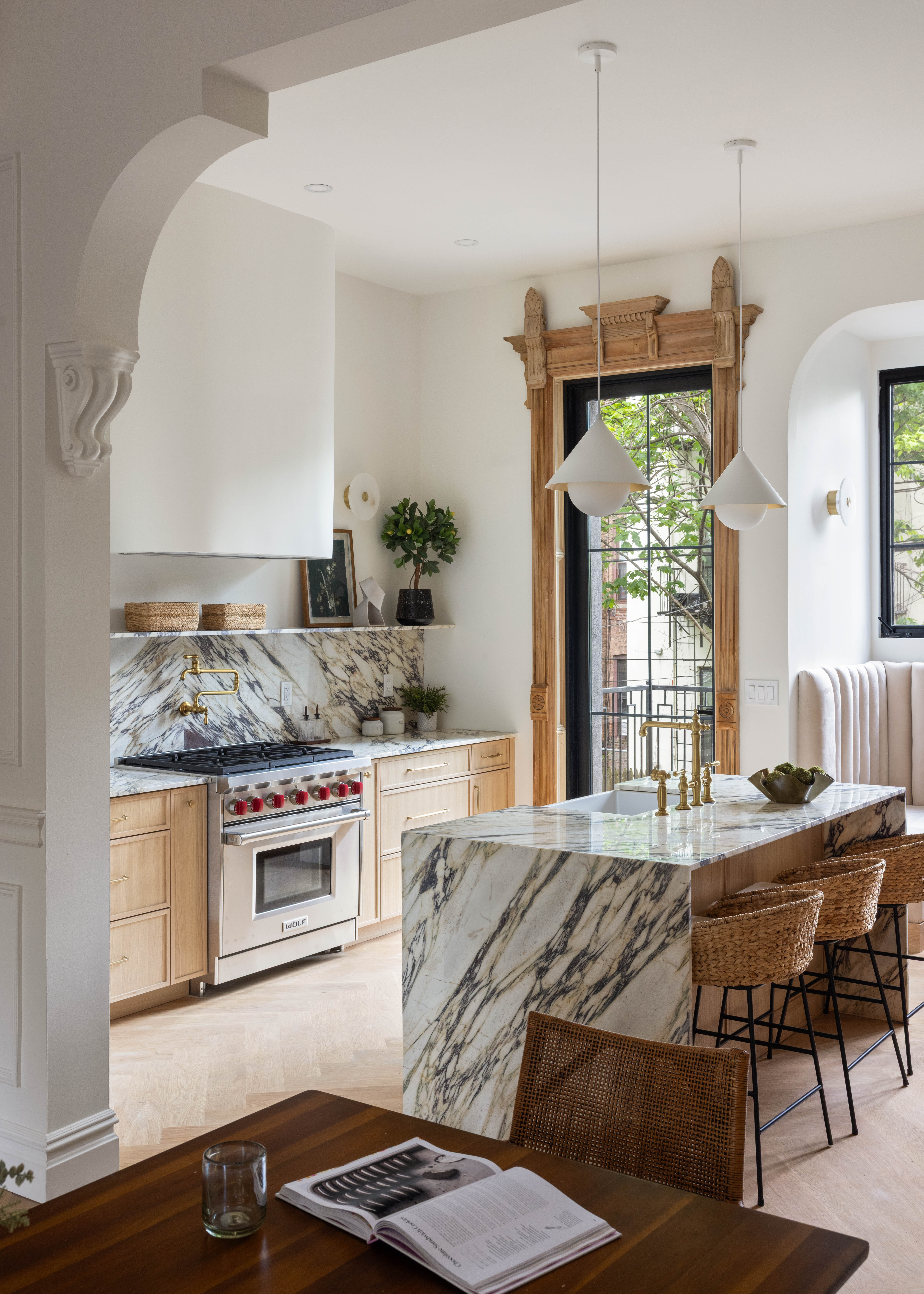 757 Putnam Avenue Brooklyn, NY 11221 - Photo 6 of 25 a kitchen with a table and chairs in it