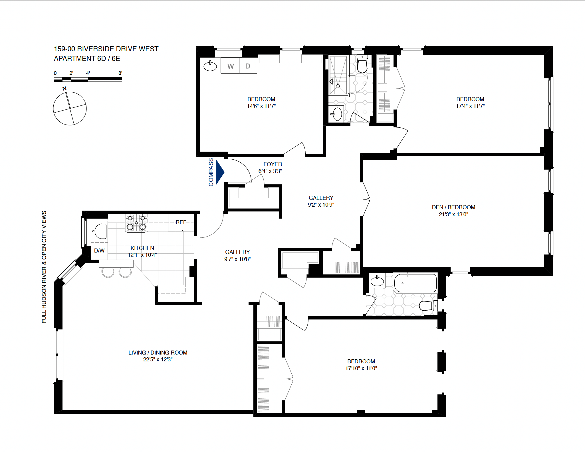 159-00 Riverside Drive West, Unit 6D/6E Manhattan, NY 10032 - Photo 22 of 22