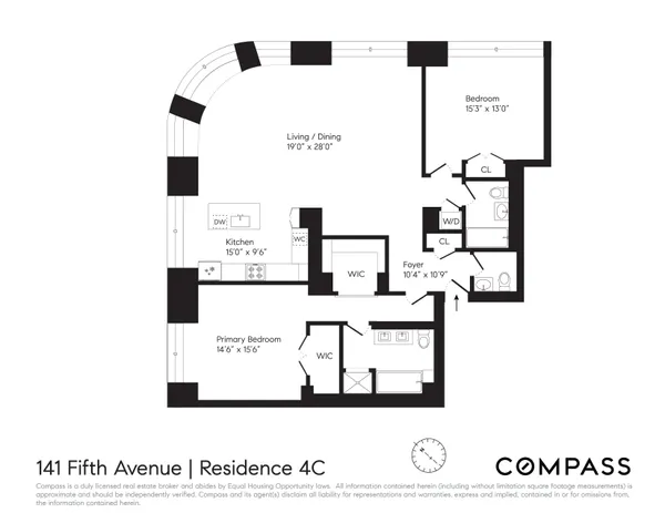 $15,000 | 141 5th Avenue, Unit 4C | Flatiron