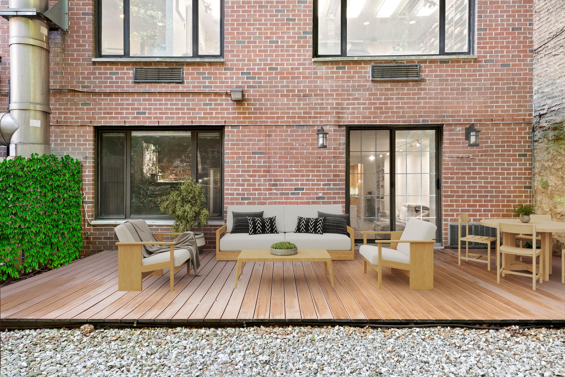 440 East 57th Street, Unit 1G Manhattan, NY 10022 - Photo 5 of 10 front view of house with patio