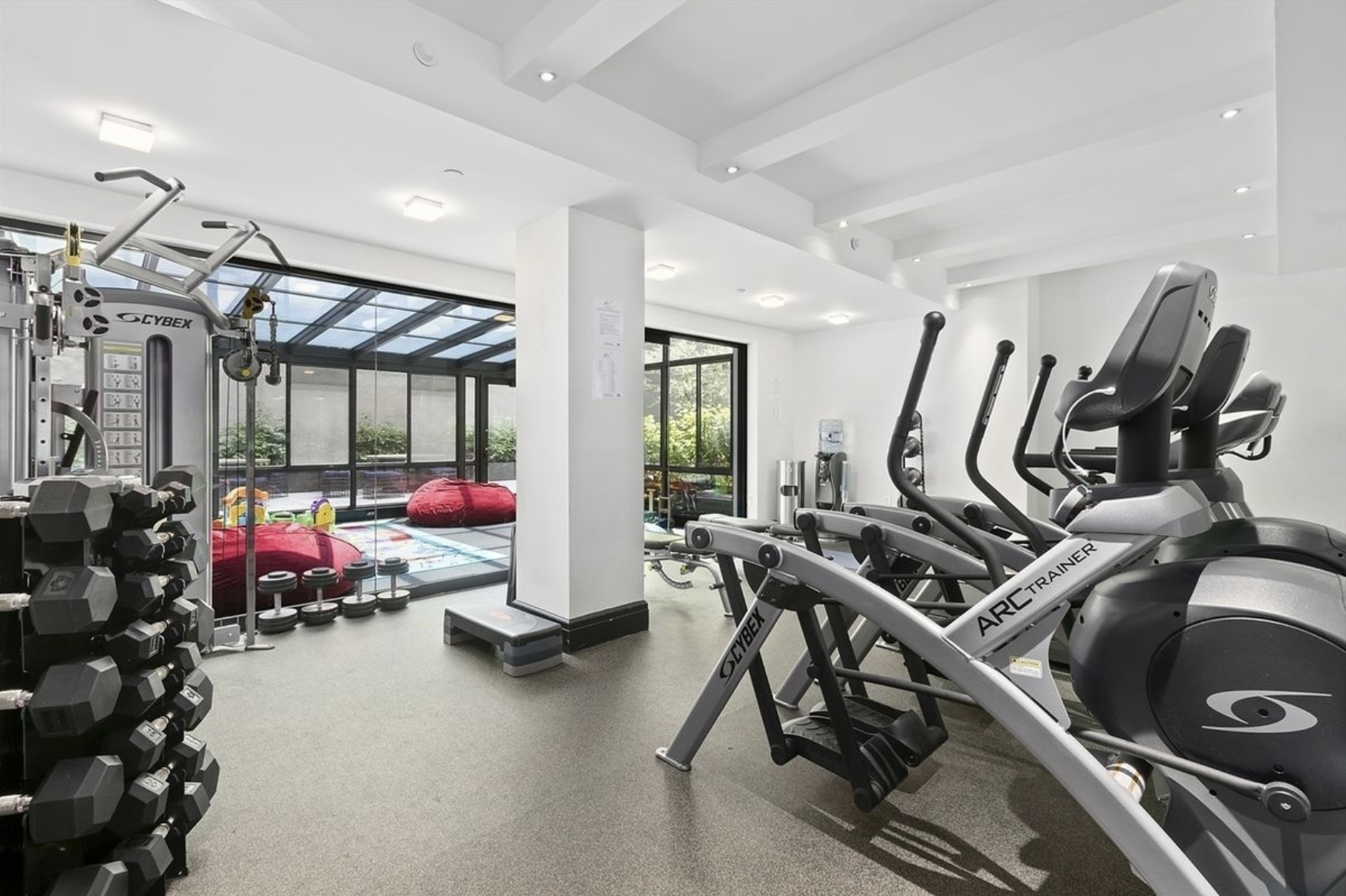 47 Bridge Street, Unit 5D Brooklyn, NY 11201 - Photo 14 of 21 a view of a room with gym equipment