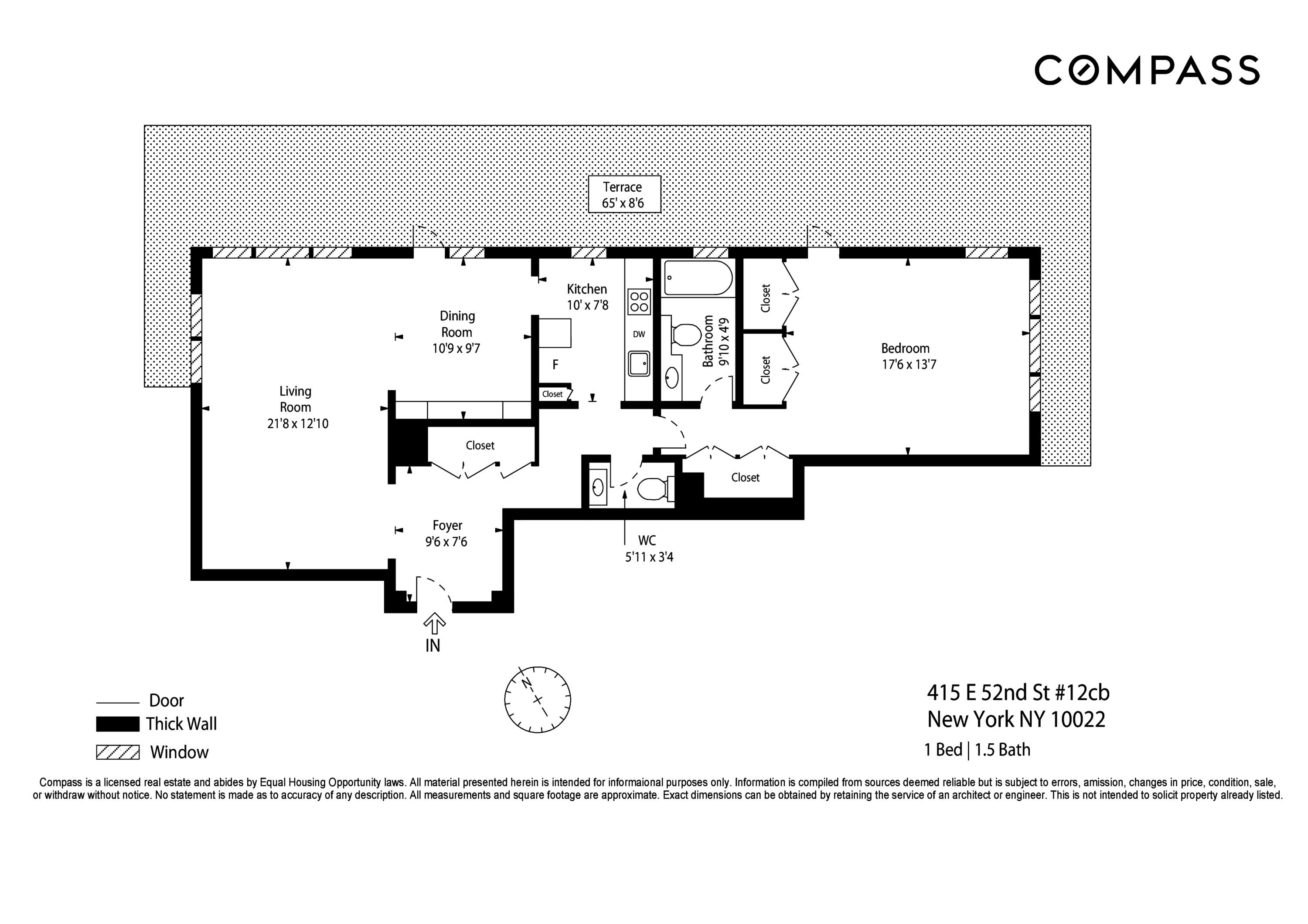 415 East 52nd Street, Unit 12CB Manhattan, NY 10022 - Photo 20 of 21 Gallery Image 20