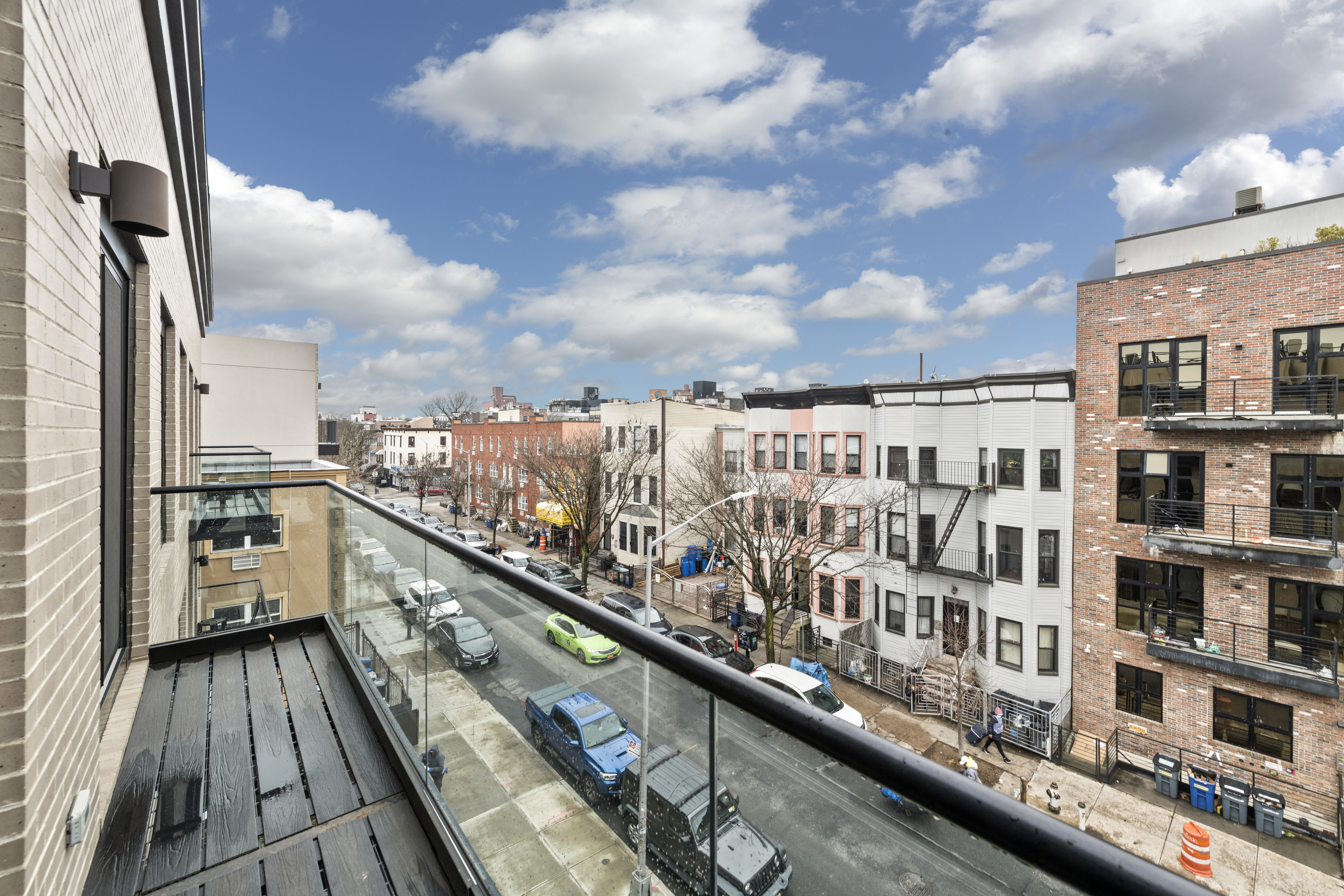 1164 Greene Avenue, Unit PHB Brooklyn, NY 11221 - Photo 12 of 16 a view of a balcony with city view