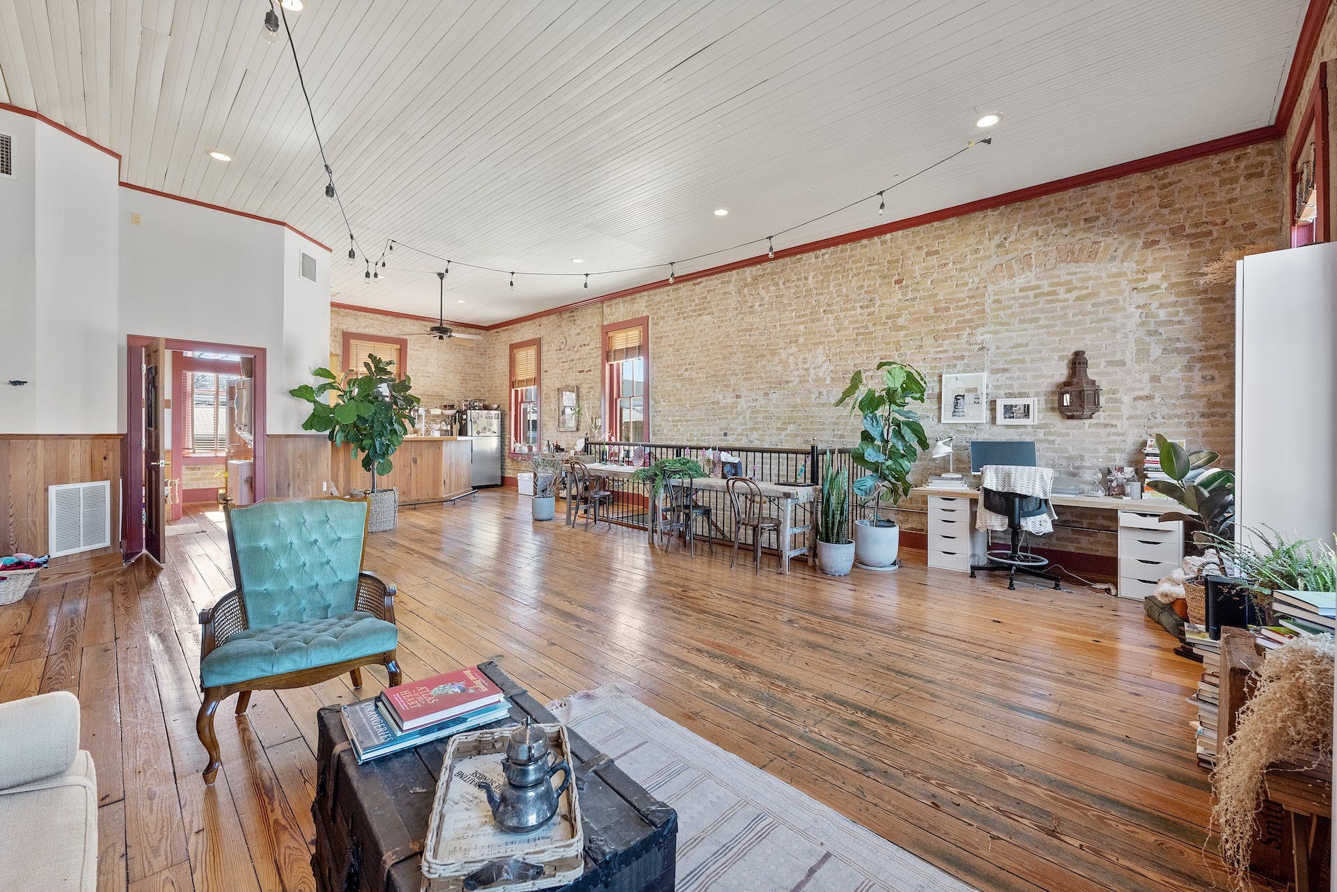 709 Chestnut Street Bastrop, TX 78602 - Photo 7 of 45 a living room with furniture and wooden floor