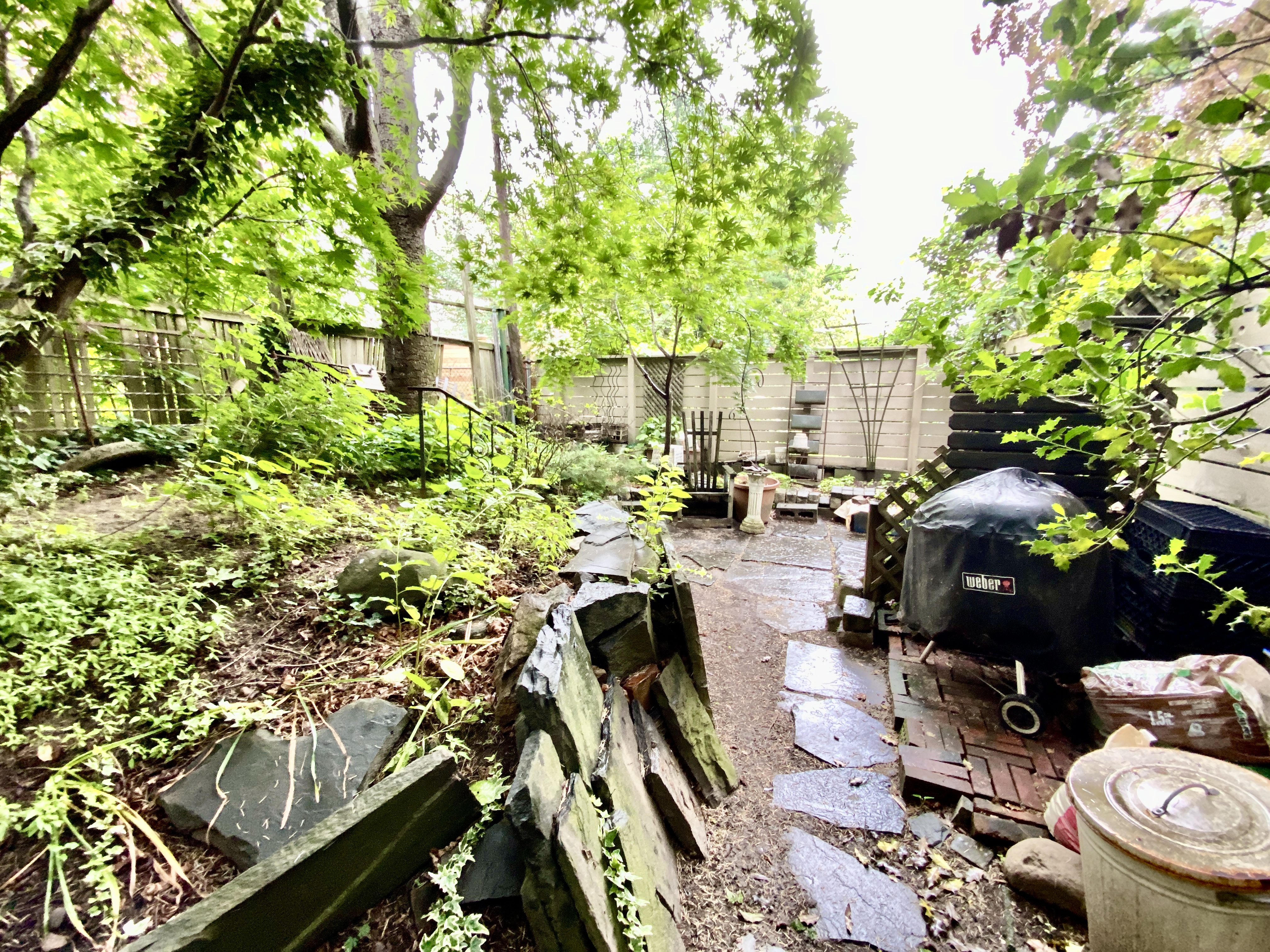 119 Gates Avenue, Unit 1 Brooklyn, NY 11238 - Photo 9 of 11 a view of a backyard with sitting area