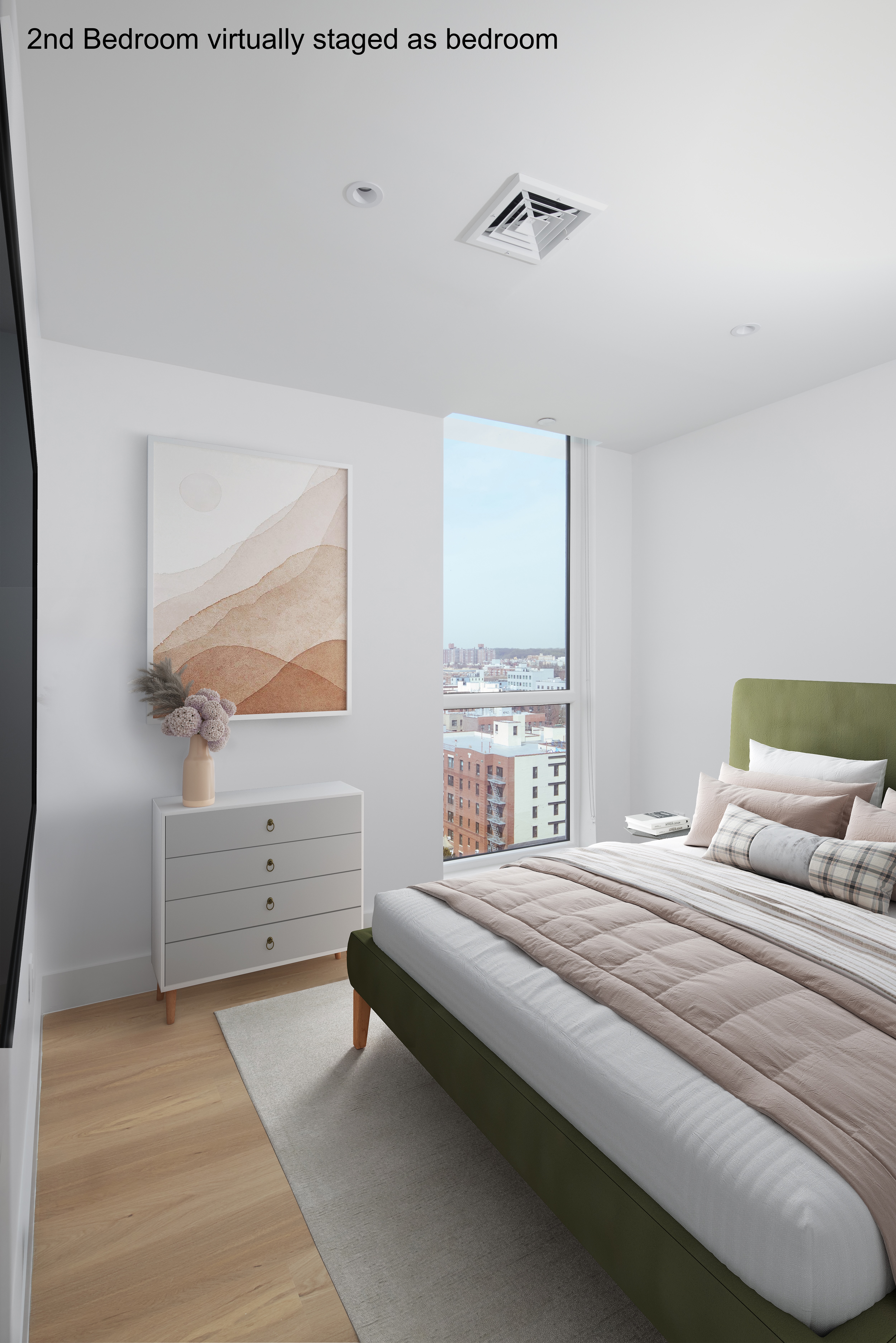 340 Lenox Road, Unit 4E Brooklyn, NY 11226 - Photo 5 of 25 a bedroom with a bed and window