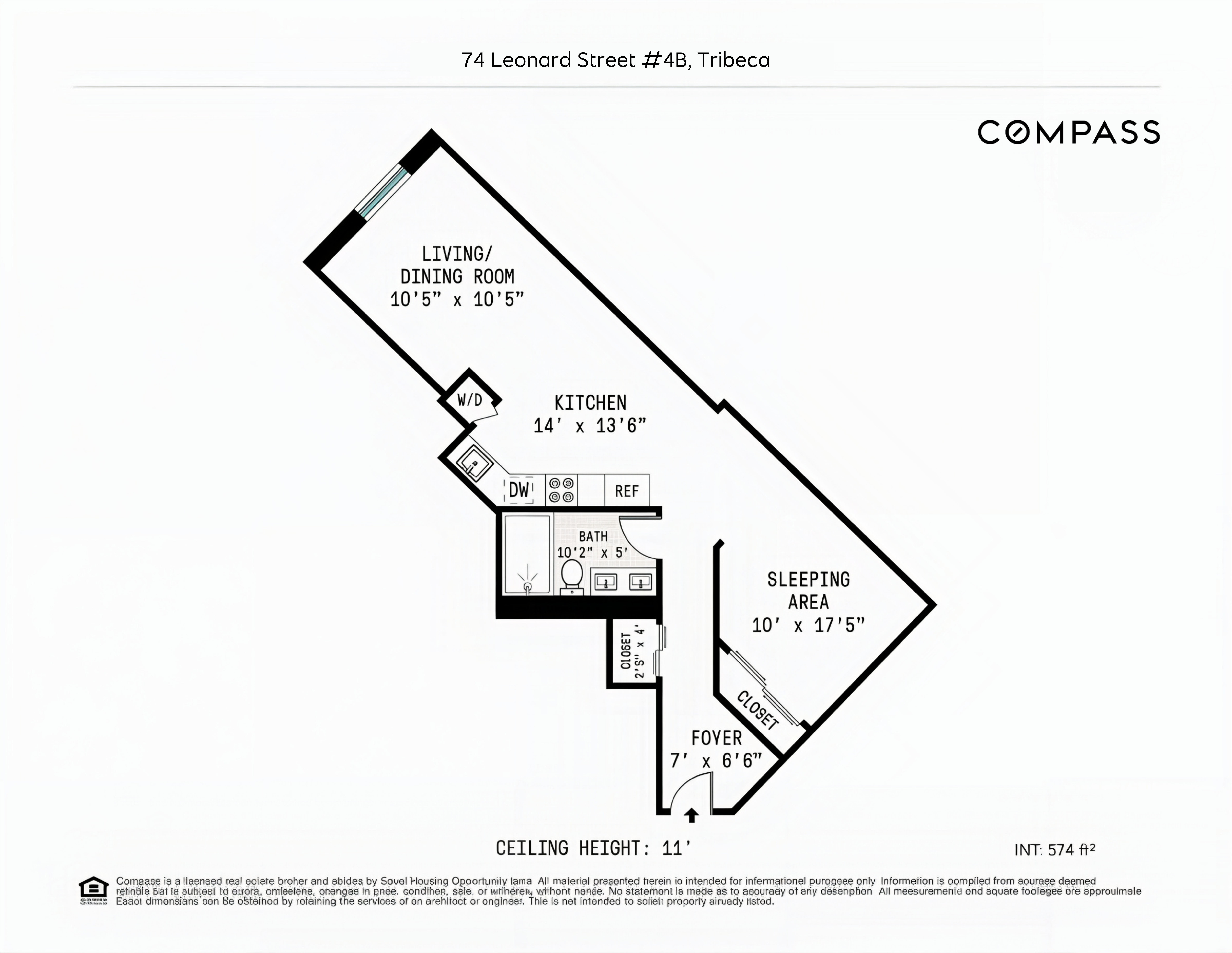 74 Leonard Street, Unit 4B Manhattan, NY 10013 - Photo 6 of 6
